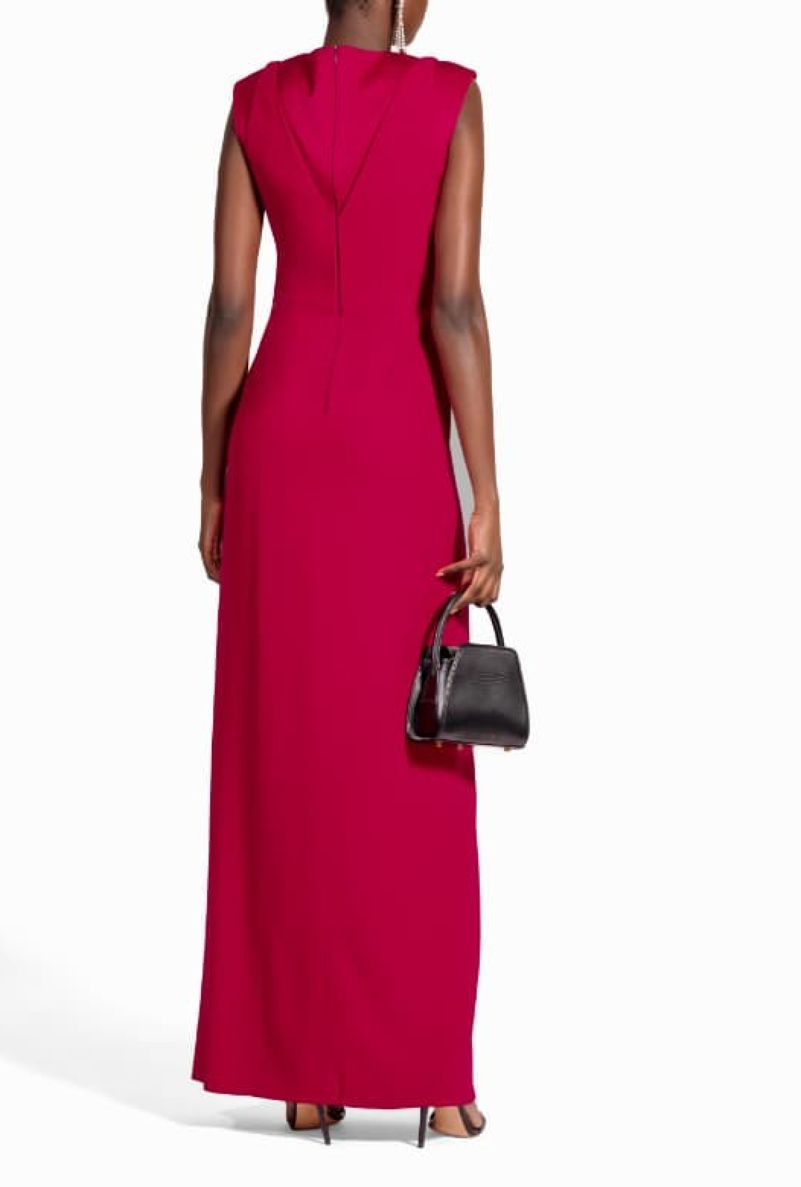 Robe Paule Ka Fourreau Fuschia