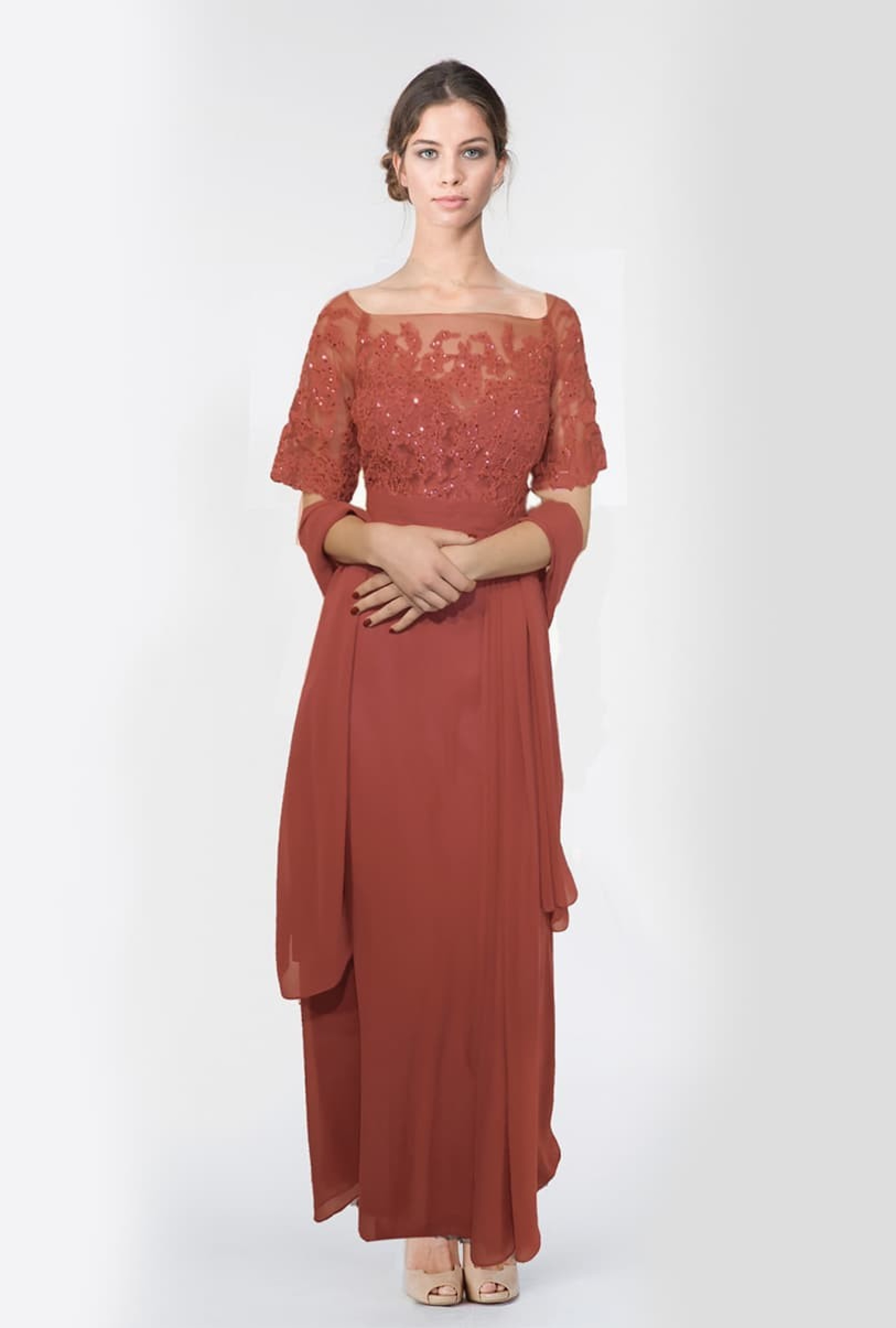 Robe LFE Bateau Sequins