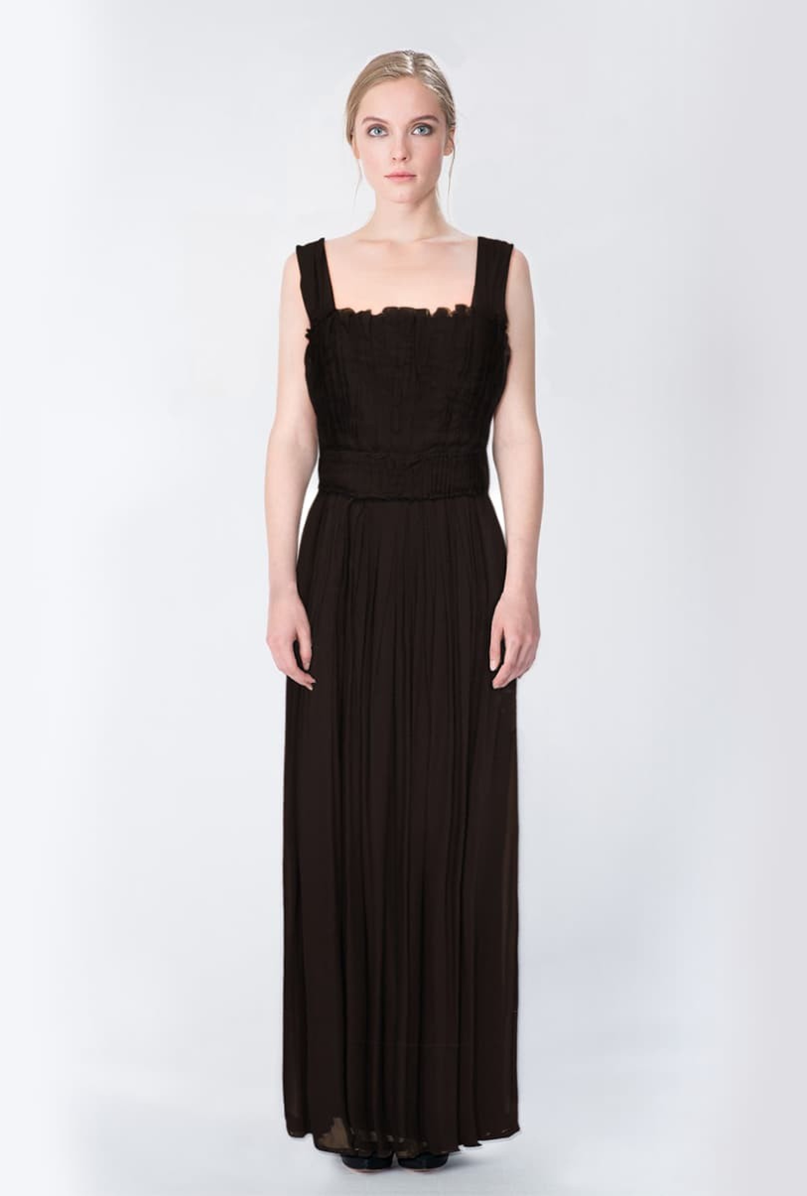 Robe Paule Ka Double Bretelles Noir & Blanc