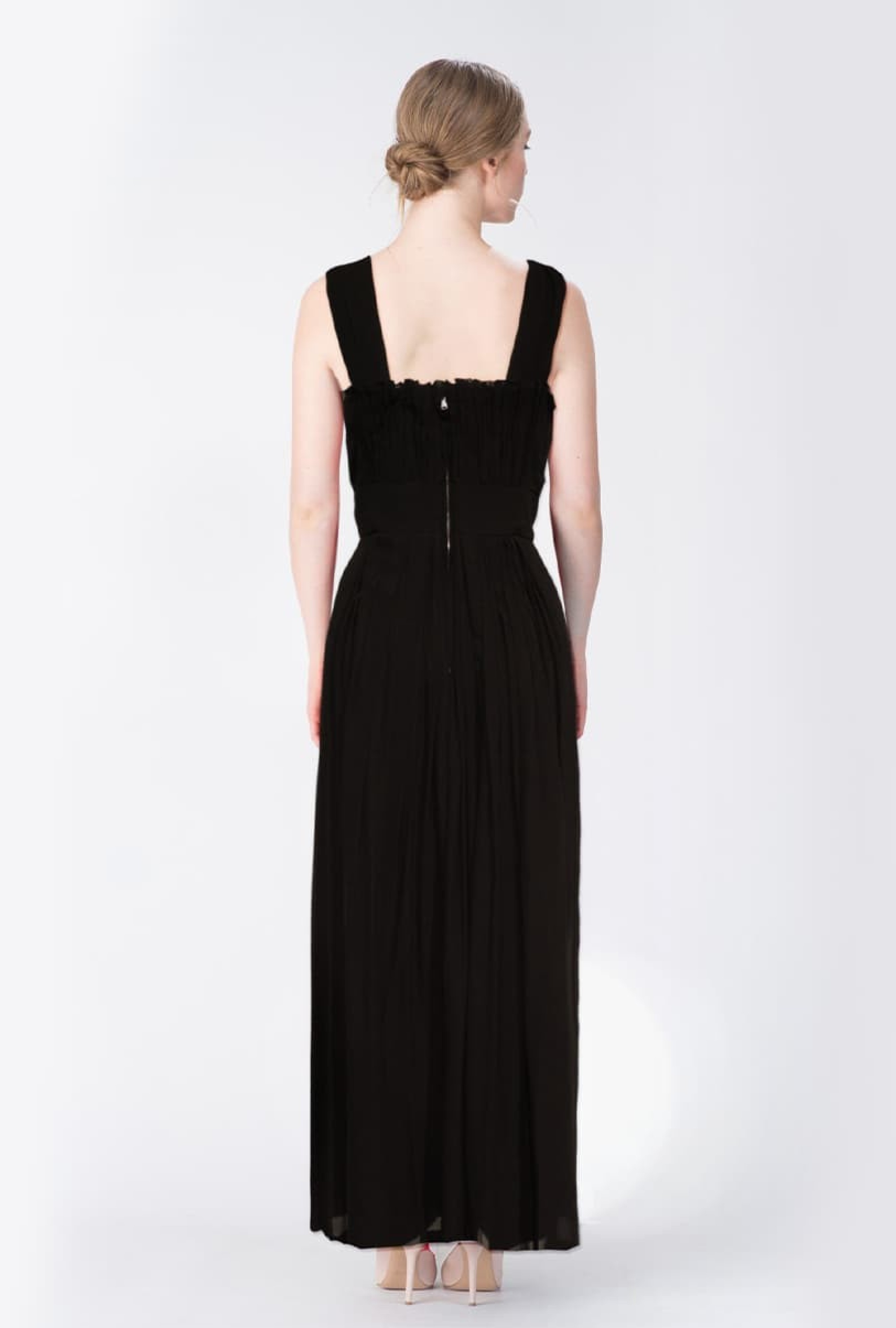 Robe Paule Ka Double Bretelles Noir & Blanc