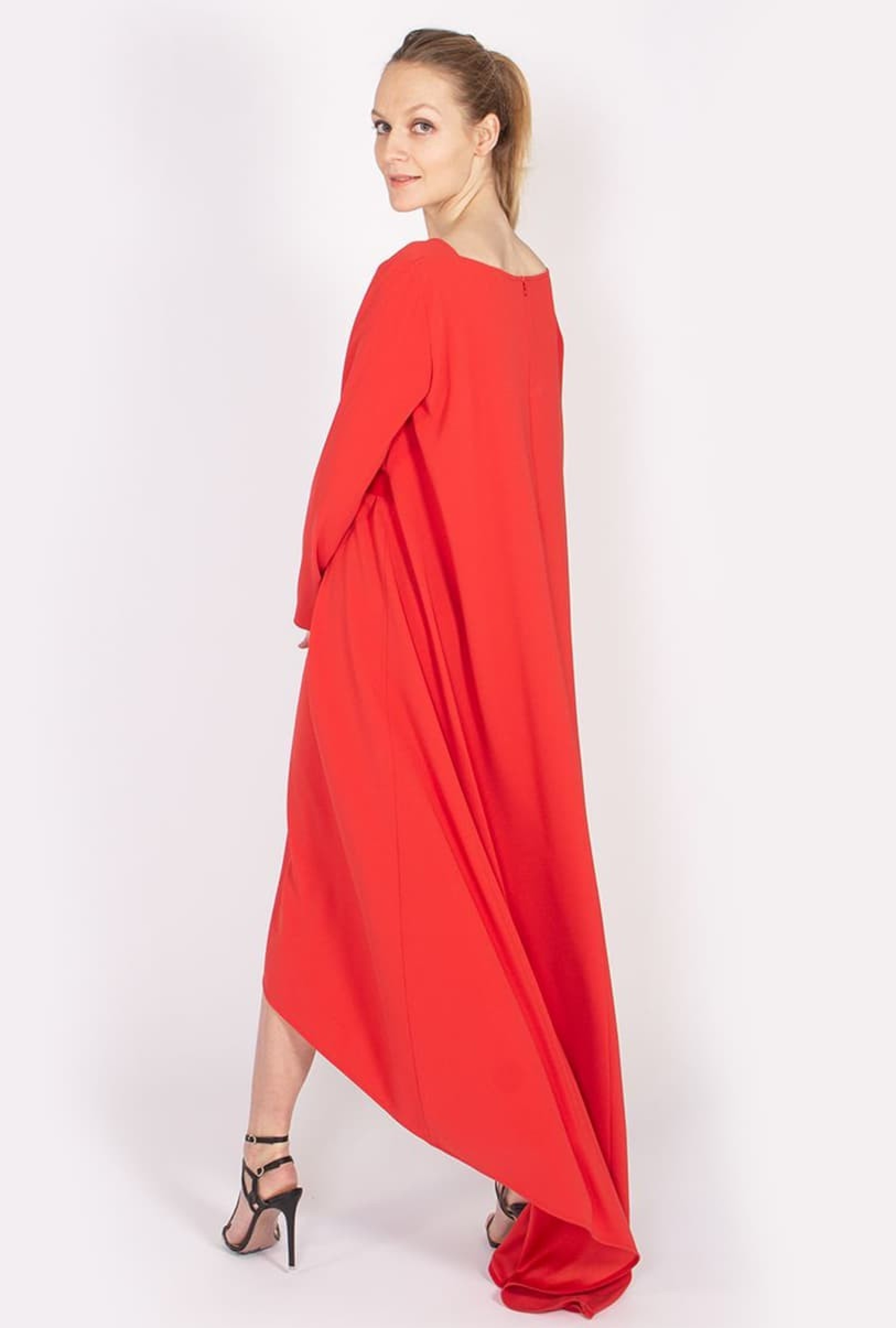 Robe Paule Ka Tunique Rouge Traîne