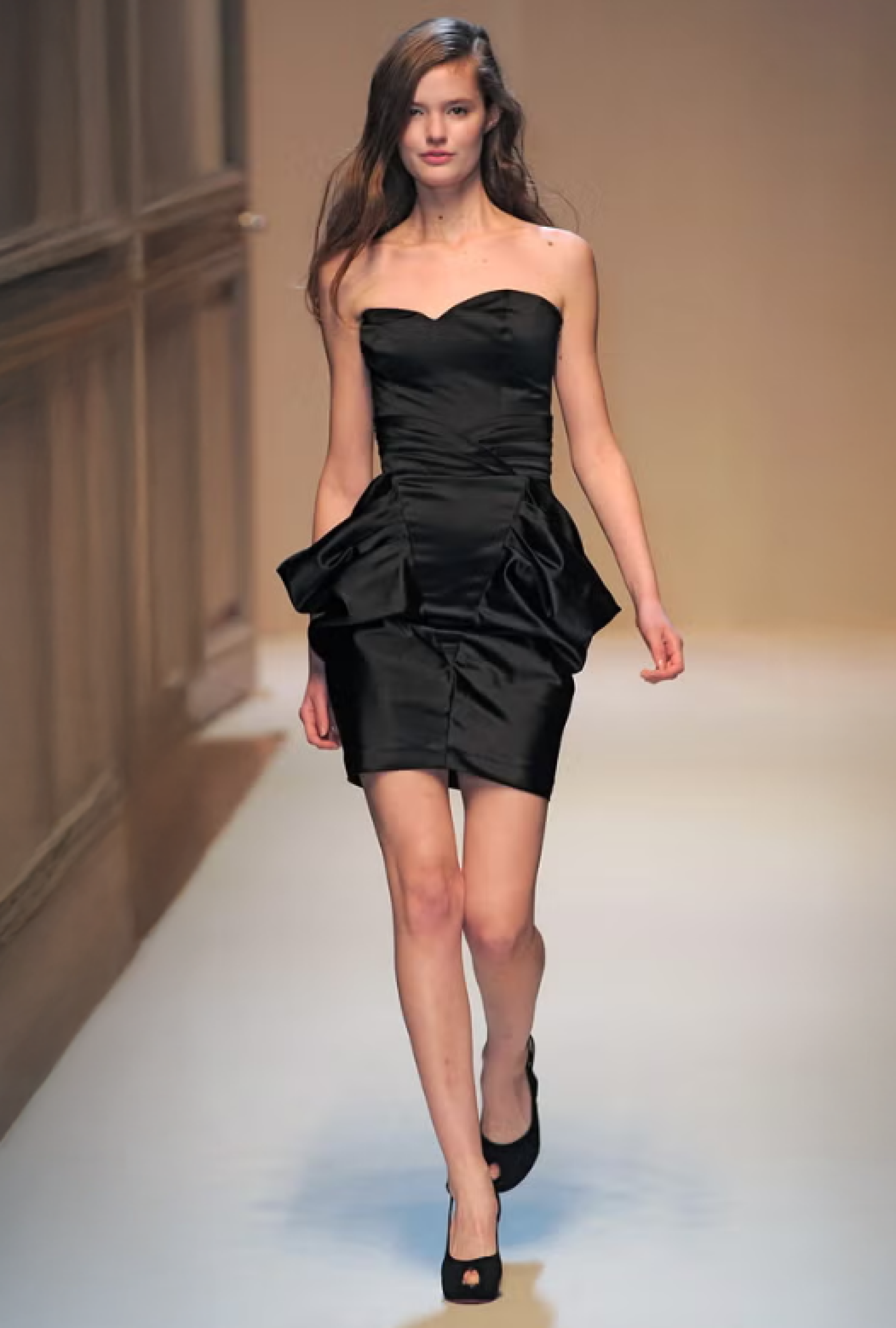 Robe Ungaro Bustier Coeur Satin