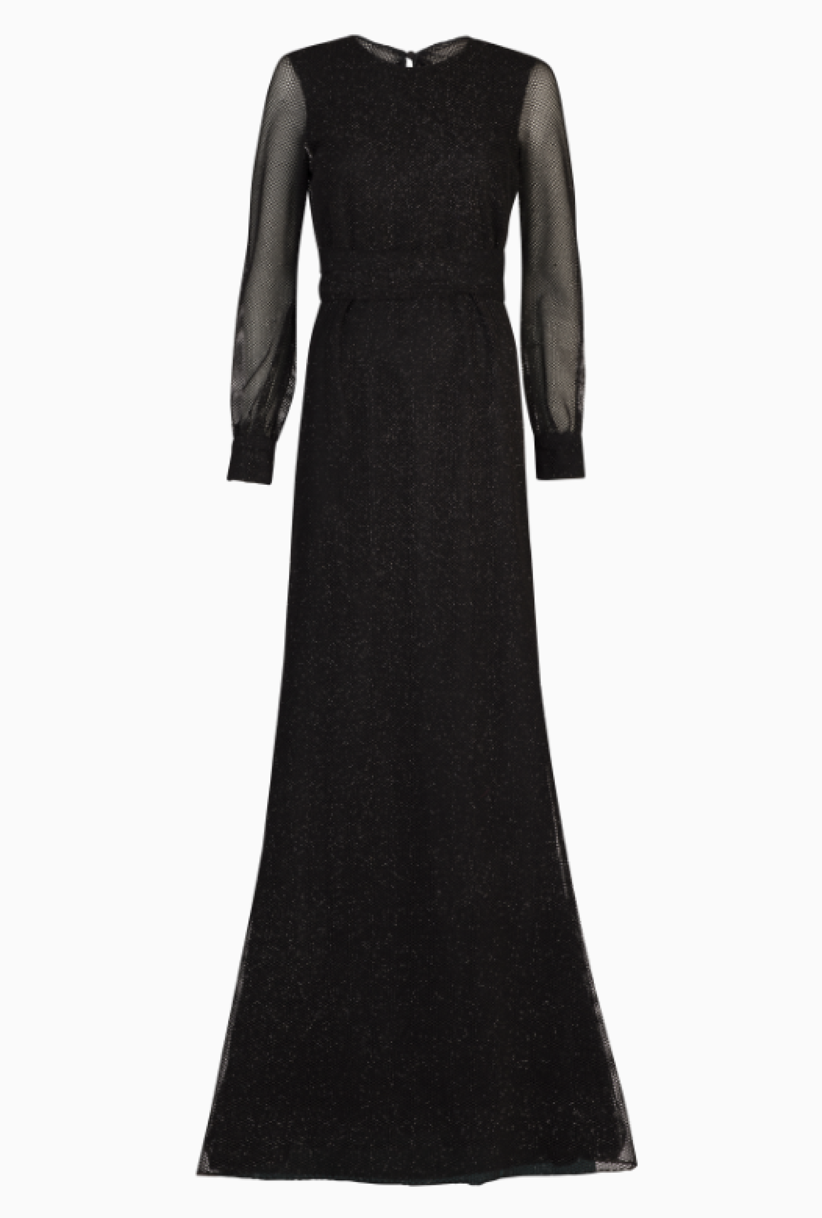 Robe Ungaro Résille Noire Brillante