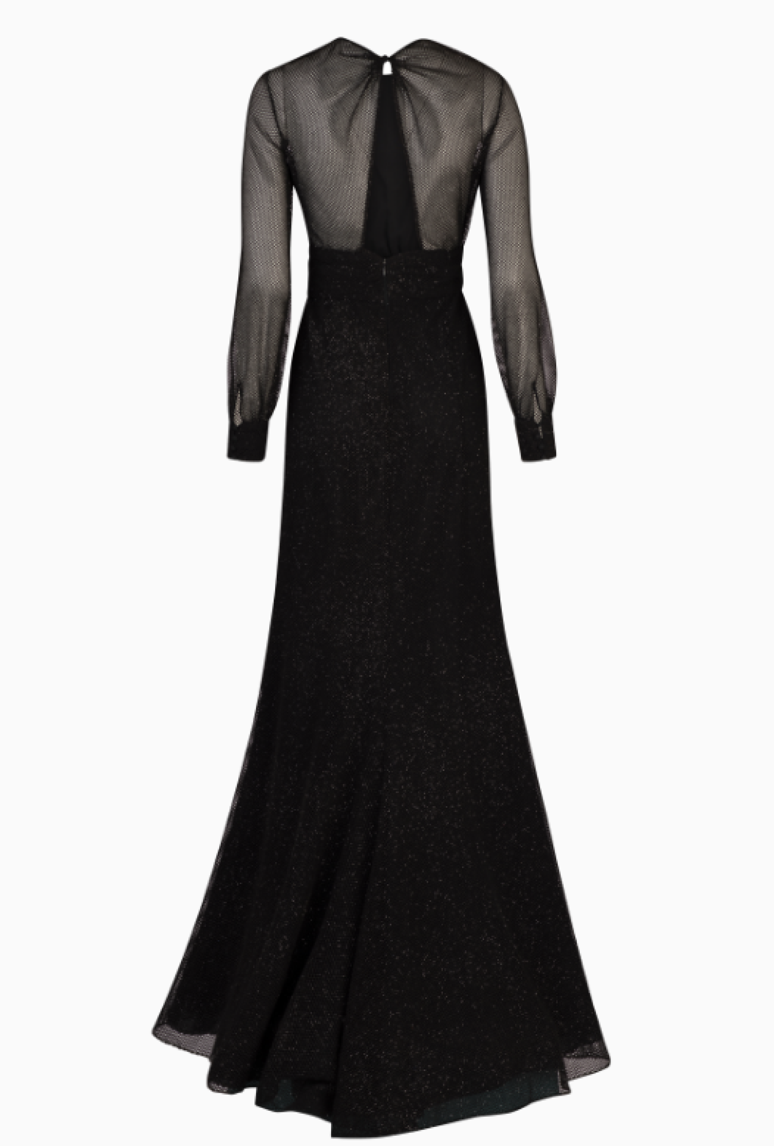 Robe Ungaro Résille Noire Brillante