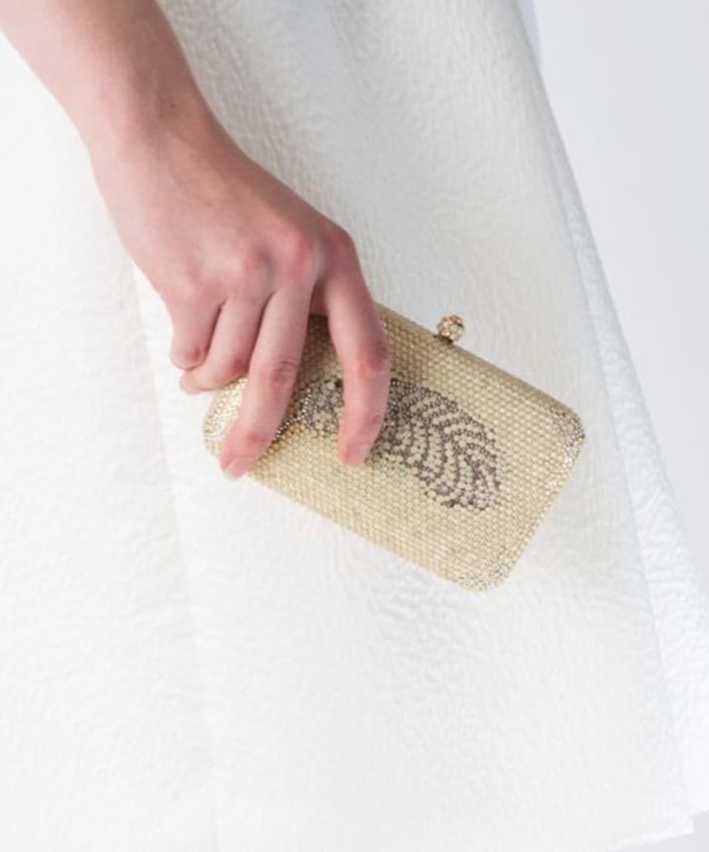 Sac Sylvia Toledano Plume Strass