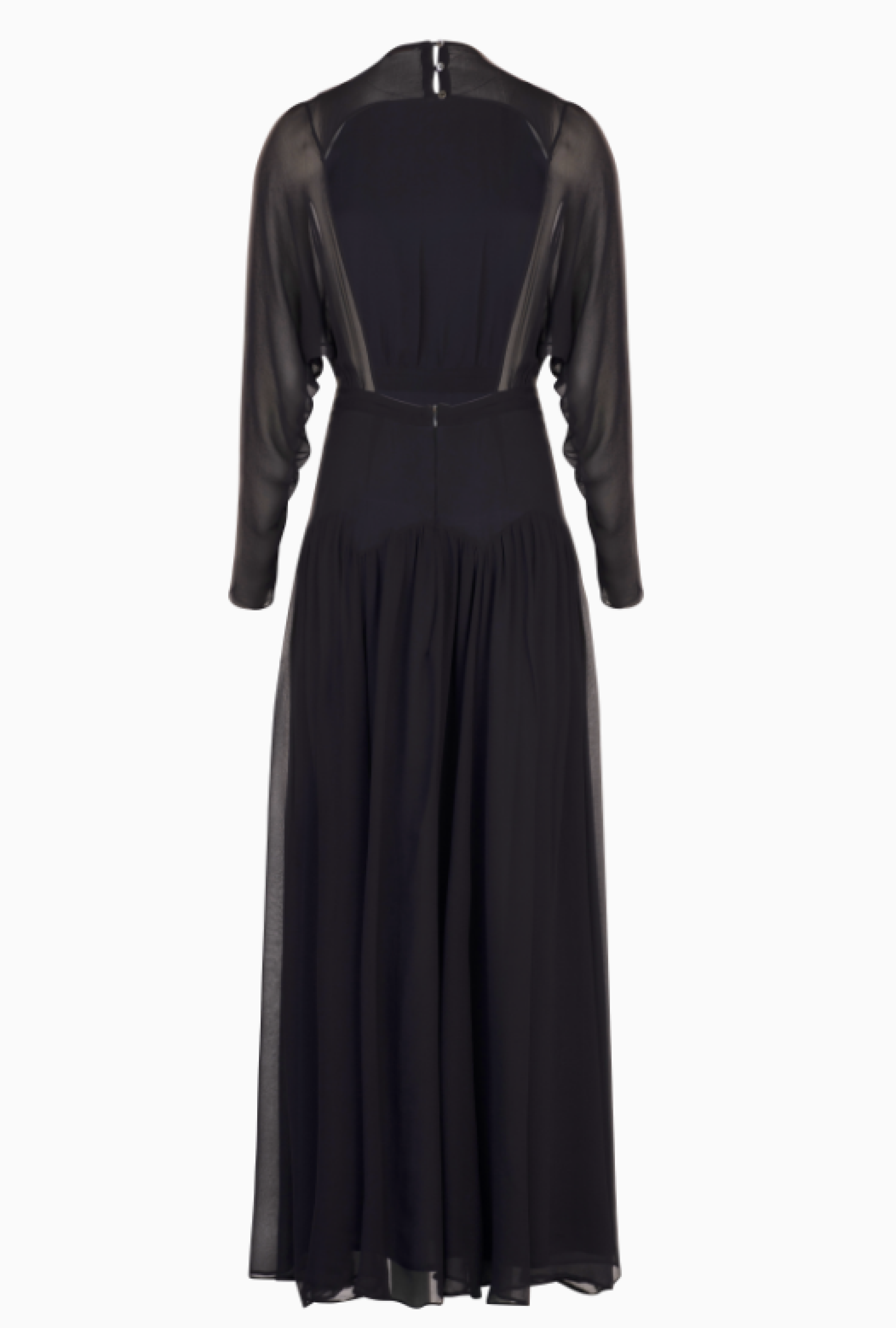 Robe John Galliano dos nu mousseline