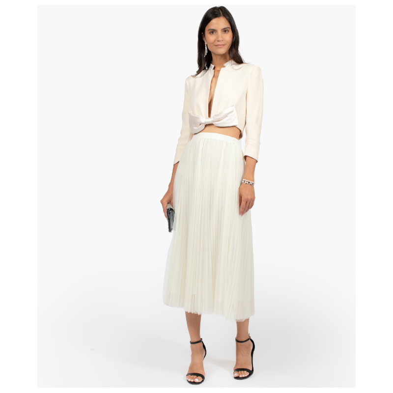 Veste Azzaro Noeud Satin