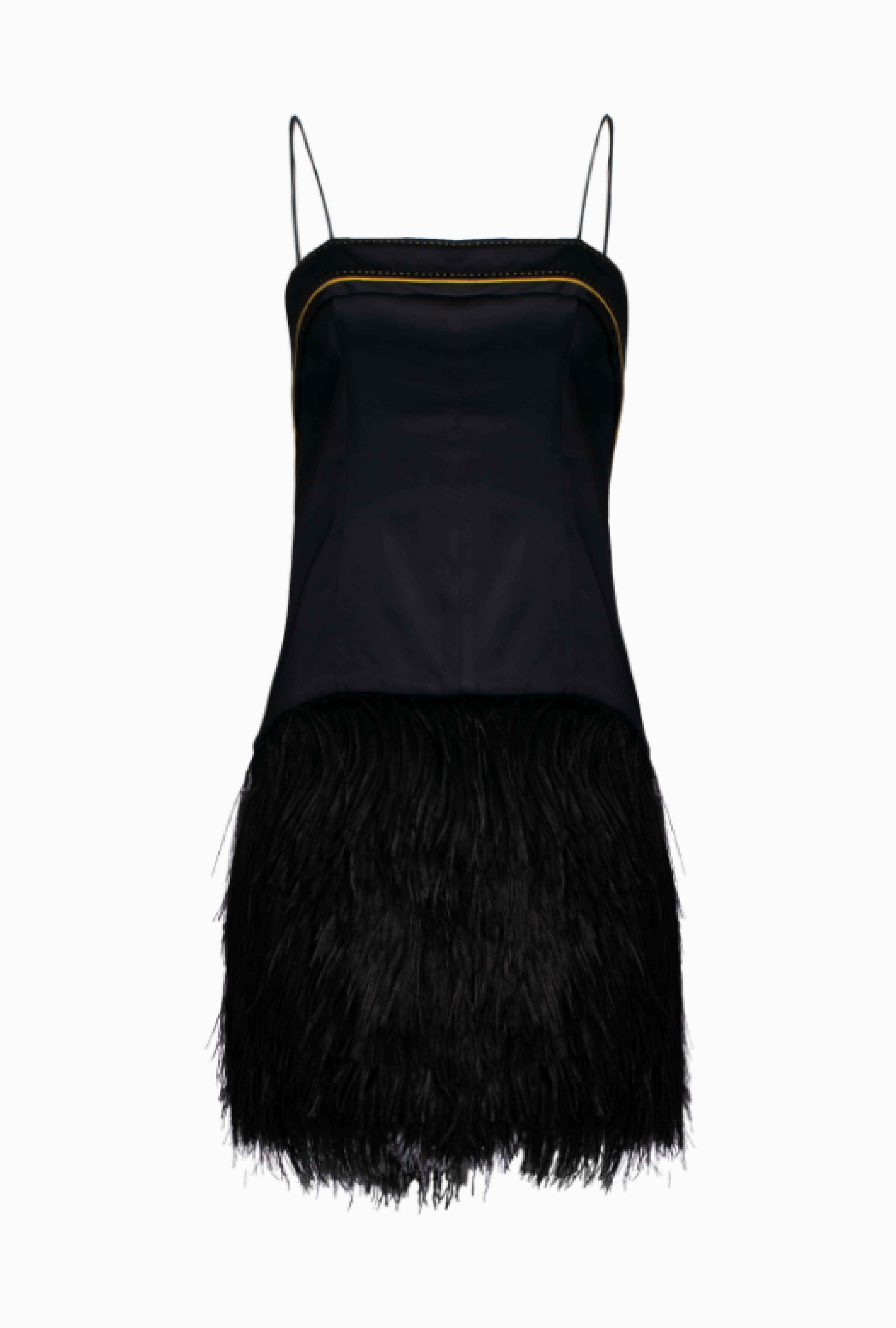 Robe Paule Ka Mousseline Plumes