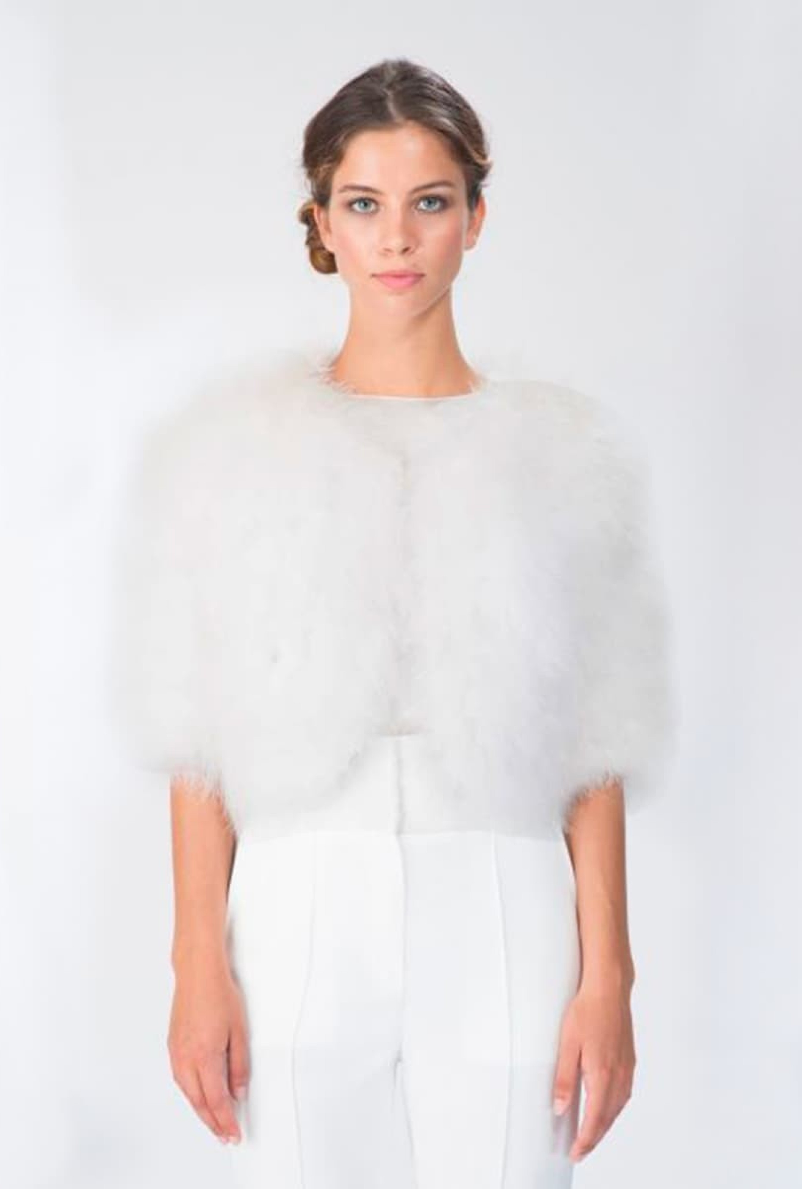 Boléro Azzaro Marabout Blanc