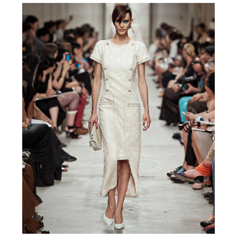 Robe Chanel Camélia Pearl