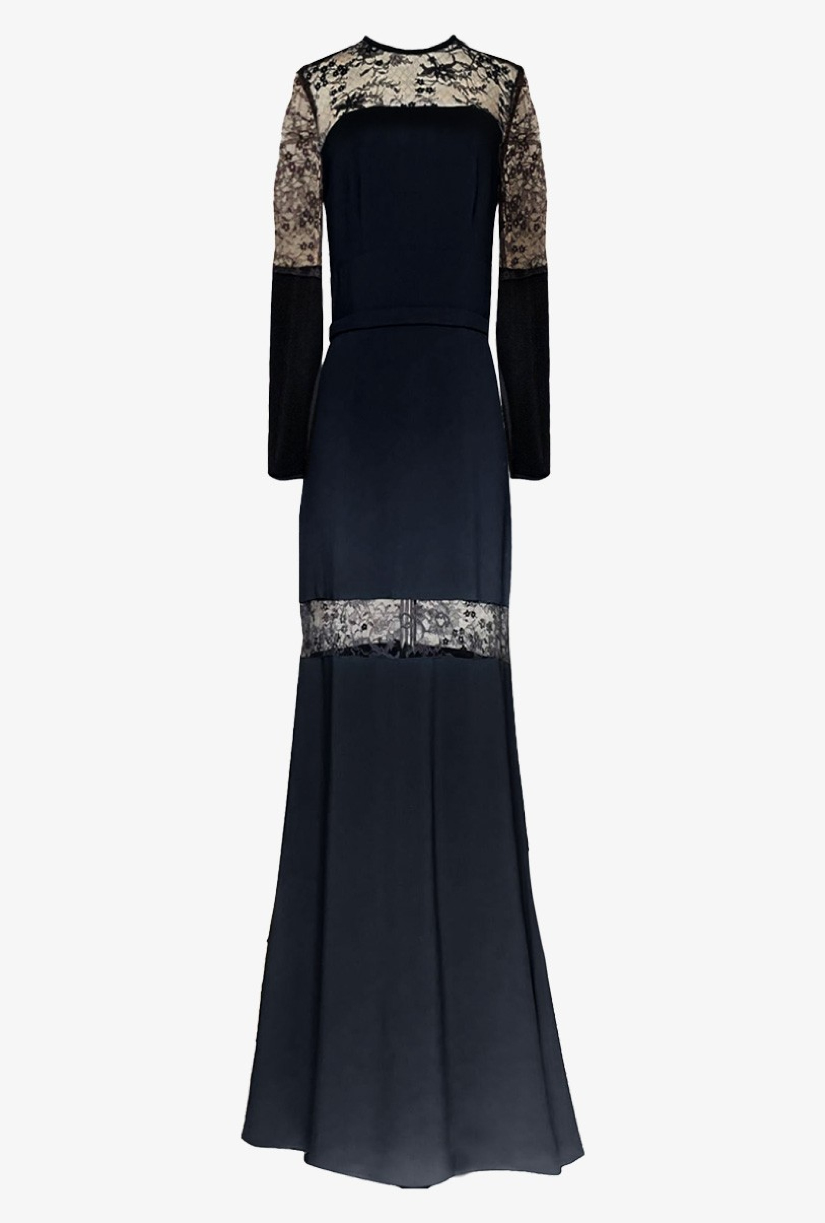 Robe Elie Saab Lace Skirt