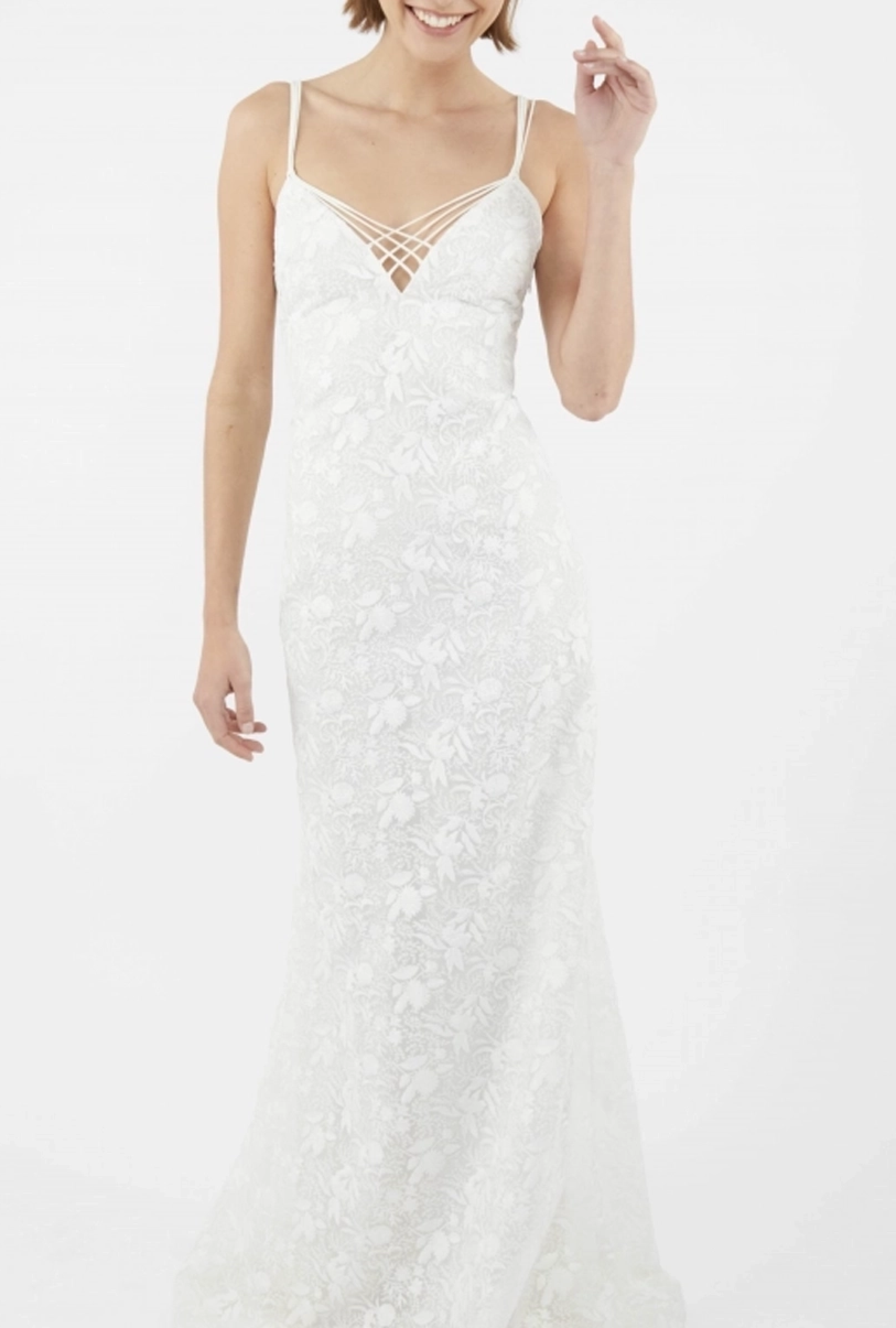 Robe John Galliano Bretelles Croisées