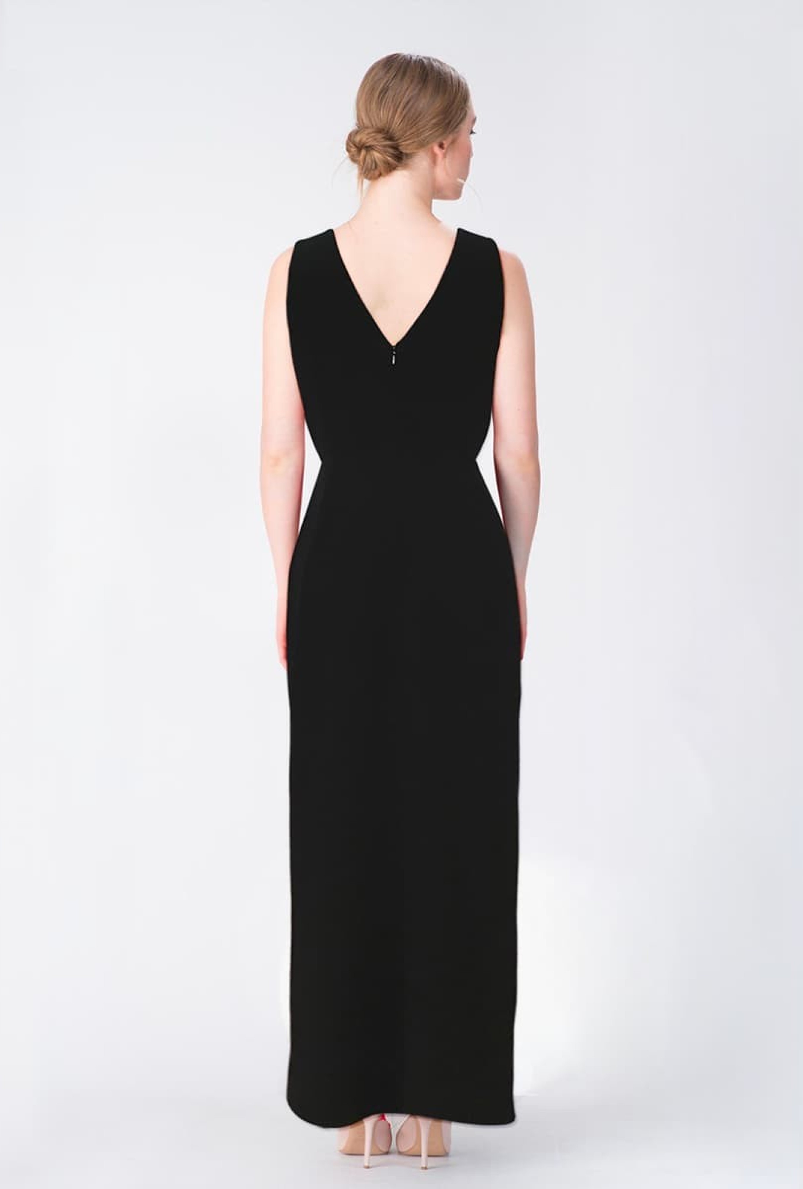 Robe Paule Ka Crêpe de soie Jupe Volantée