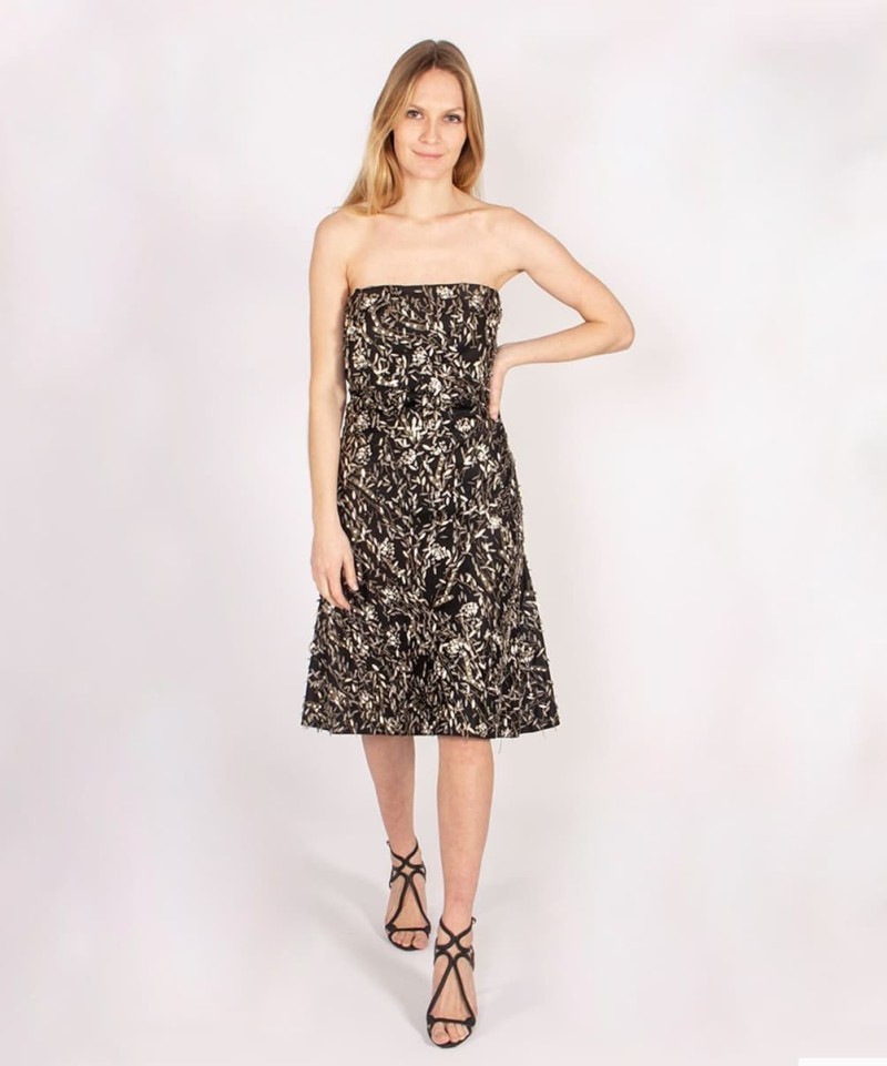 Robe Sonia Rykiel Bustier Métal et brillants