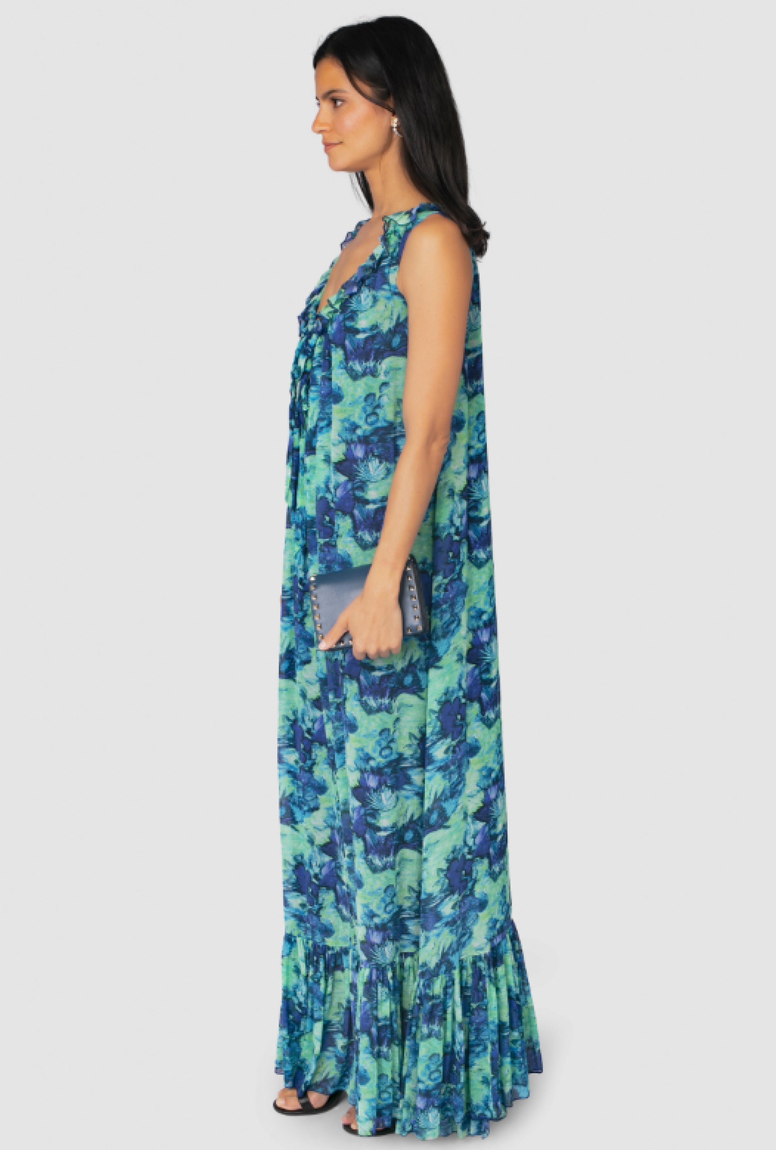 Robe Lanvin Floral Summer