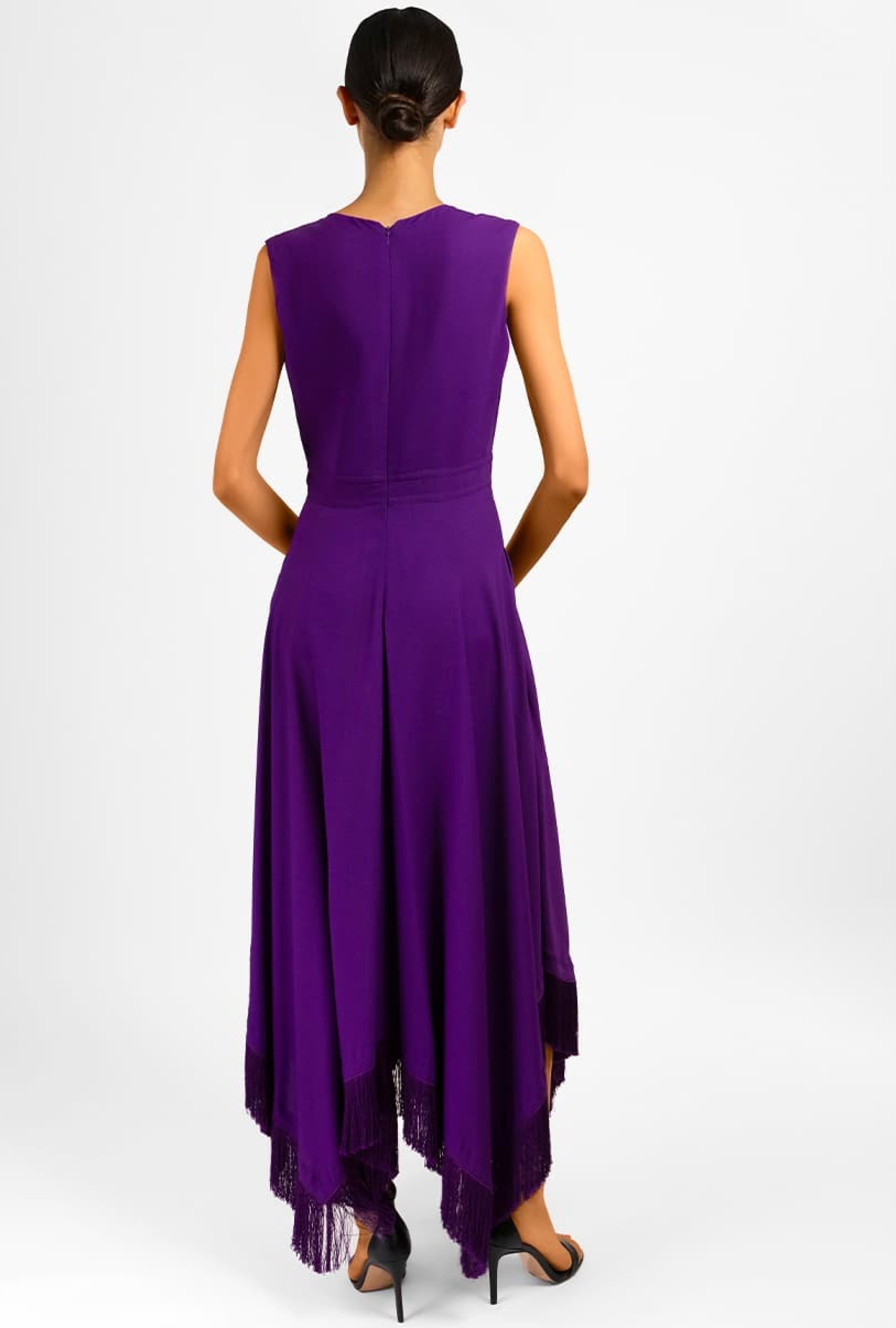 Robe Nina Ricci Franges Violettes