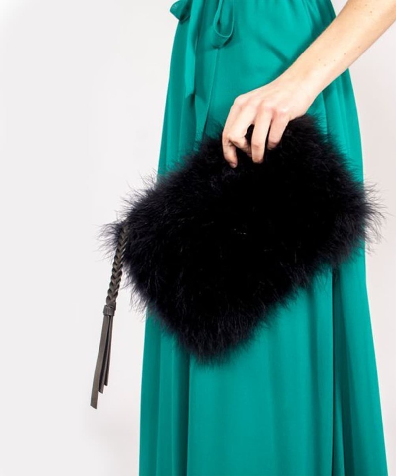 Pochette Nina Ricci Marabout Marine