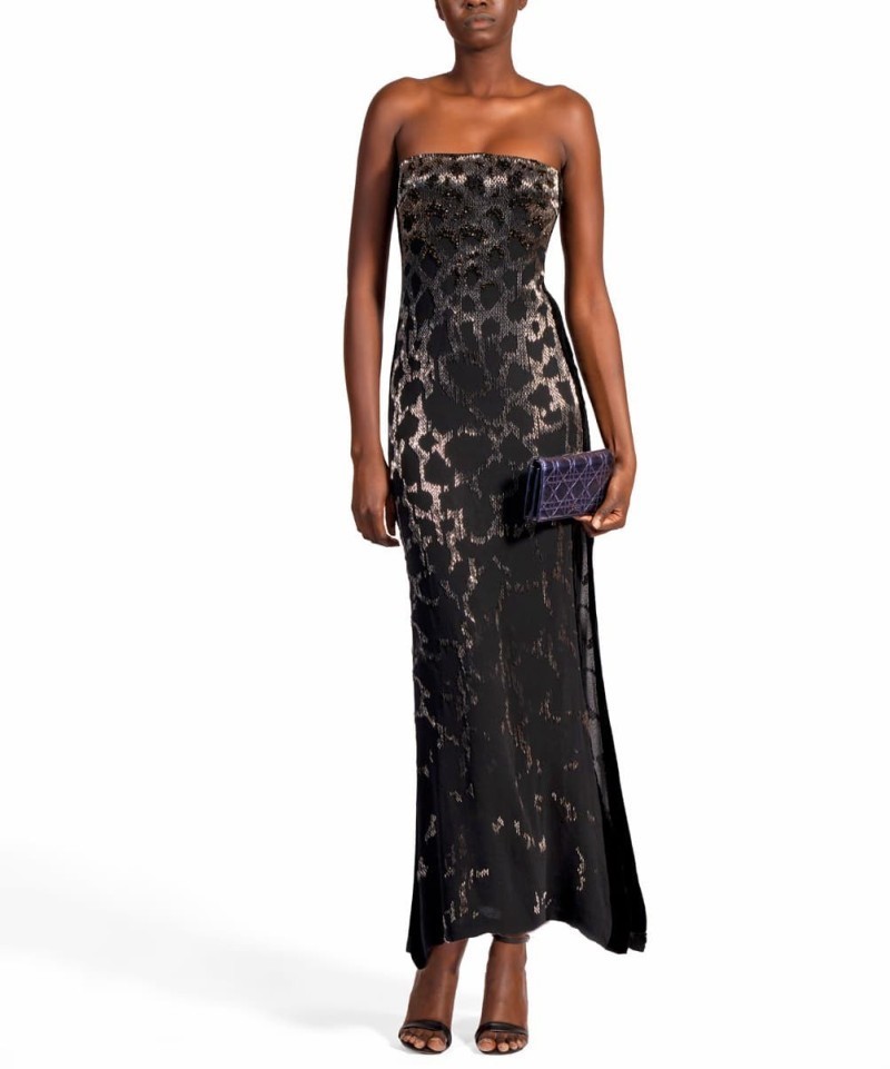 Robe Roberto Cavalli Bustier Léopard