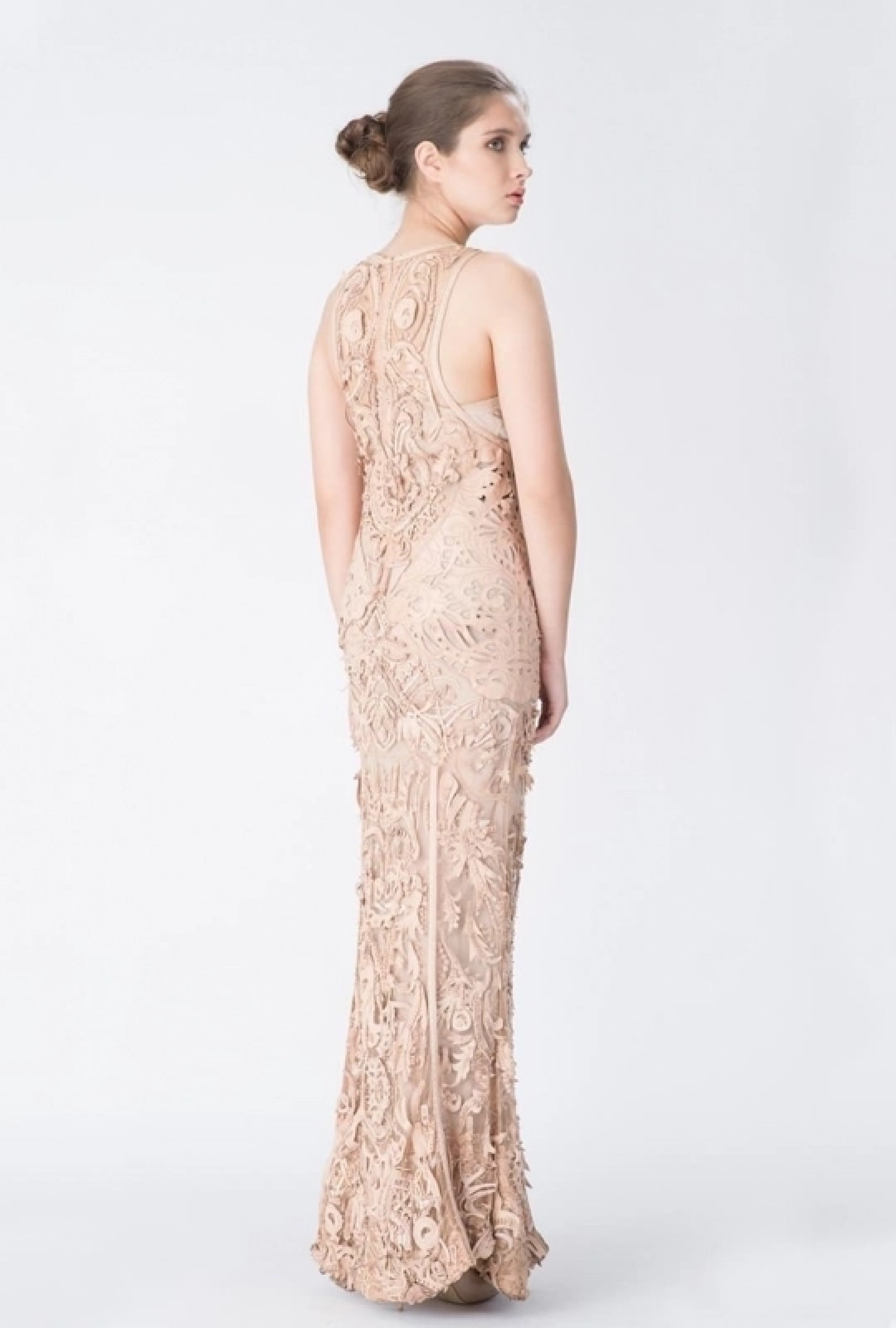 Robe Roberto Cavalli Nude Dentelle V