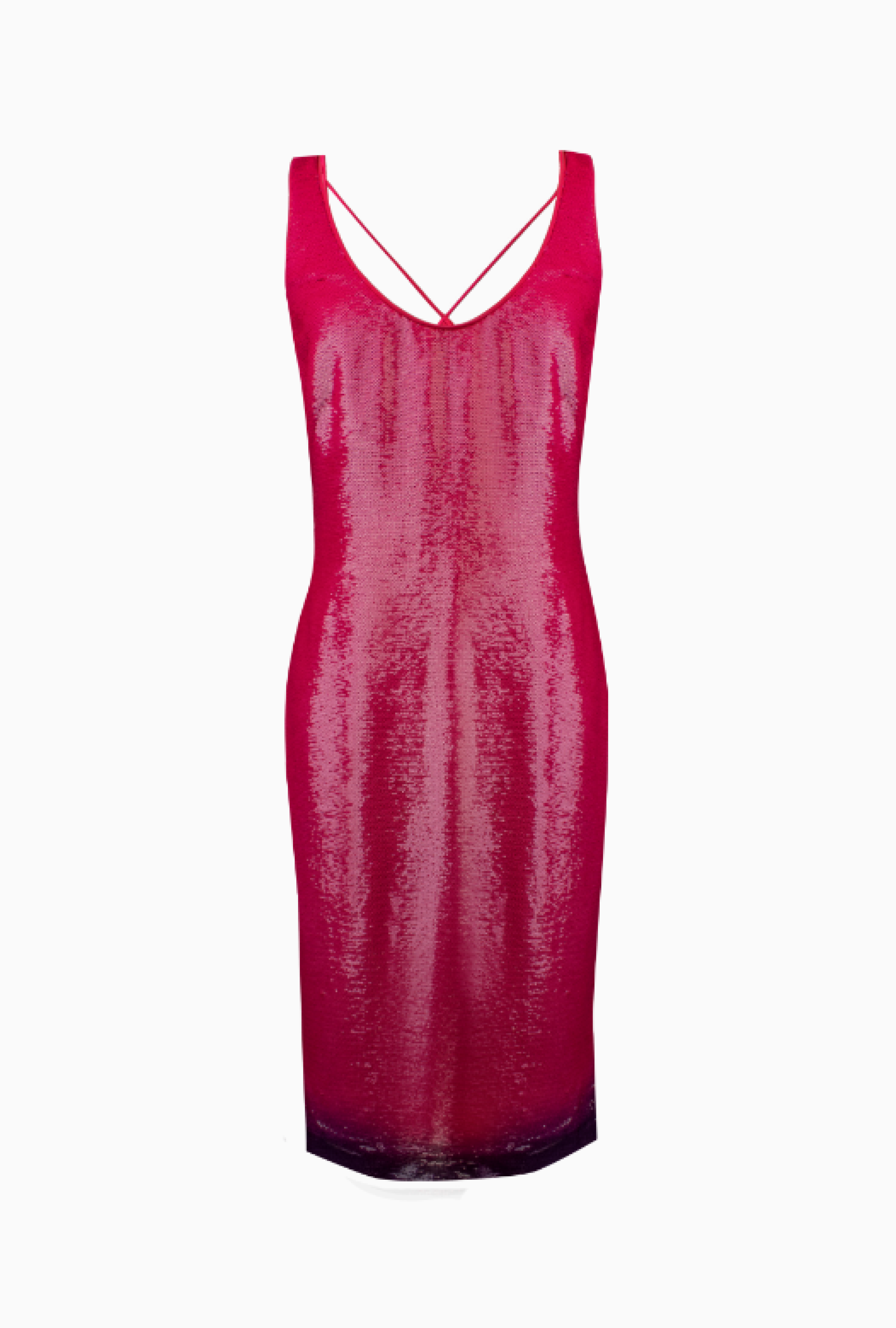 Robe Ralph Lauren Rose Sequins