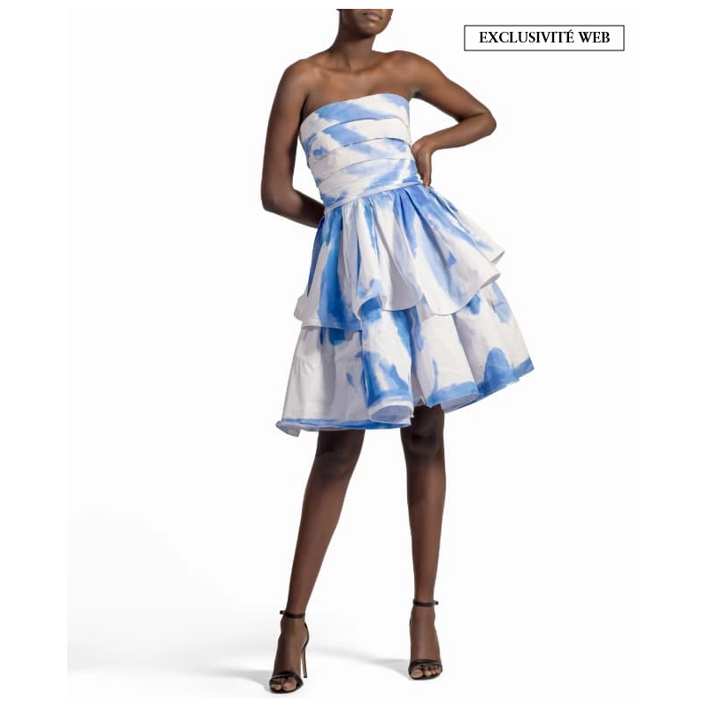 Robe Ralph Lauren Bustier Tie & Dye- Exclusivité web