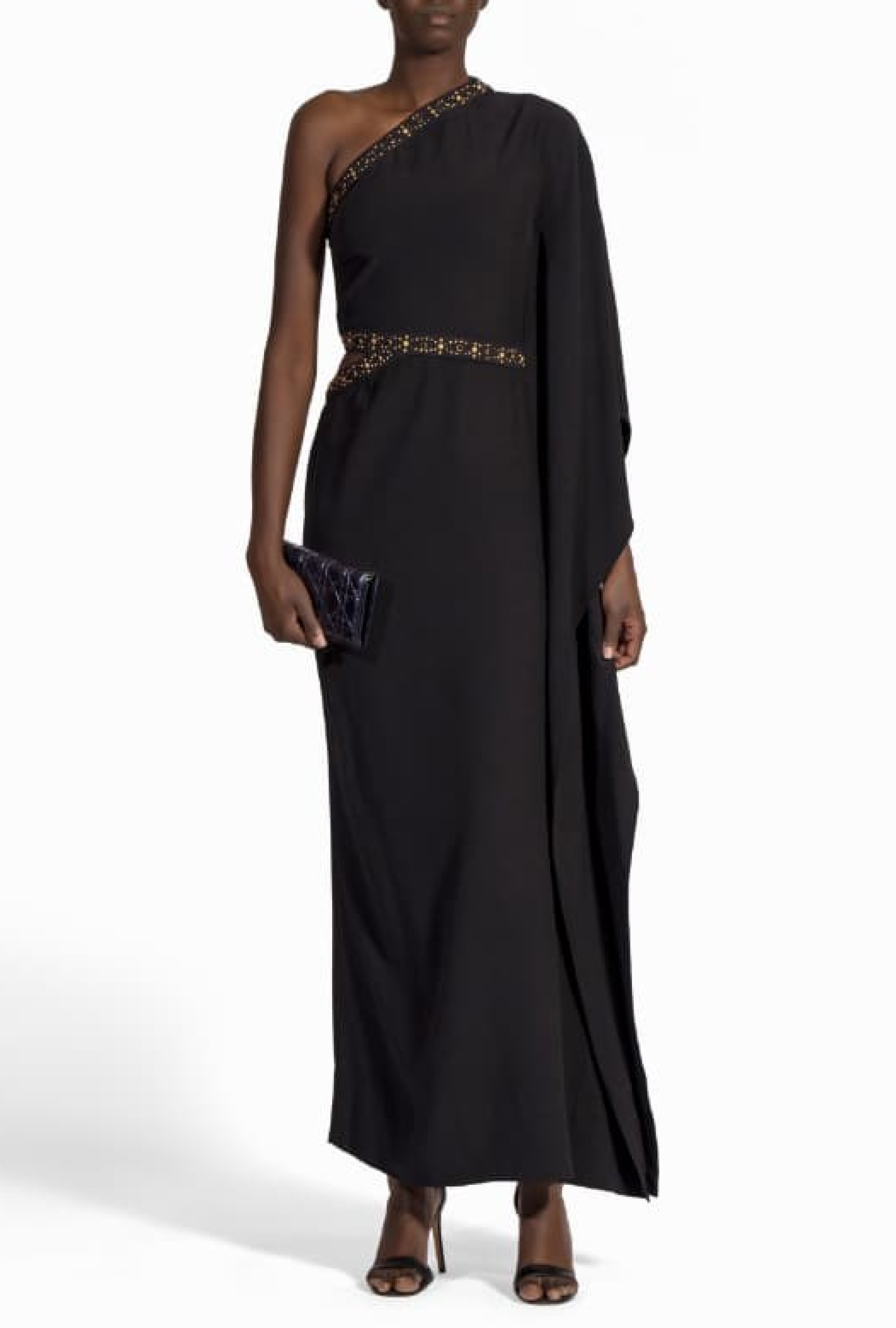 Robe Ralph Lauren Asymétrique Cloutée