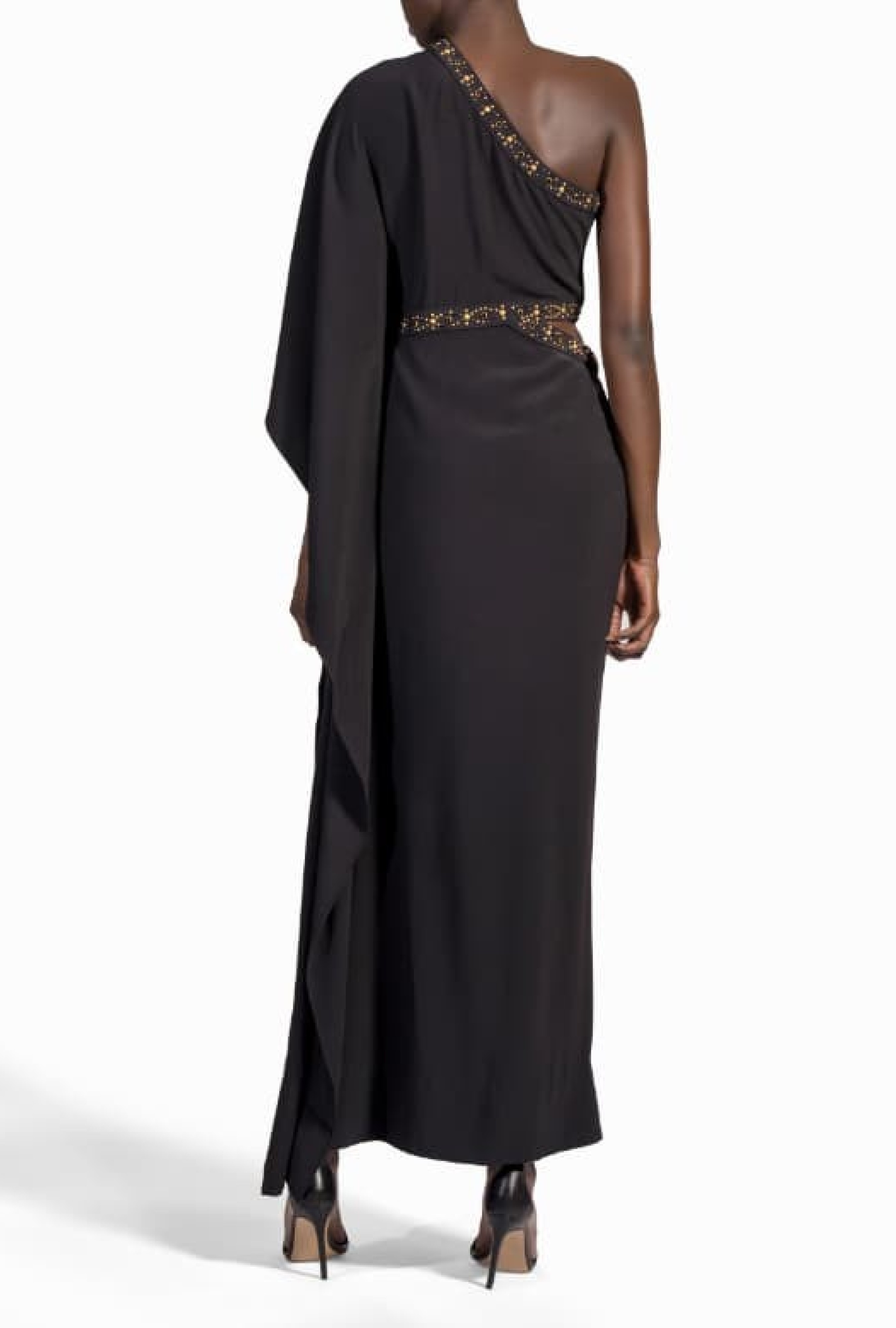 Robe Ralph Lauren Asymétrique Cloutée