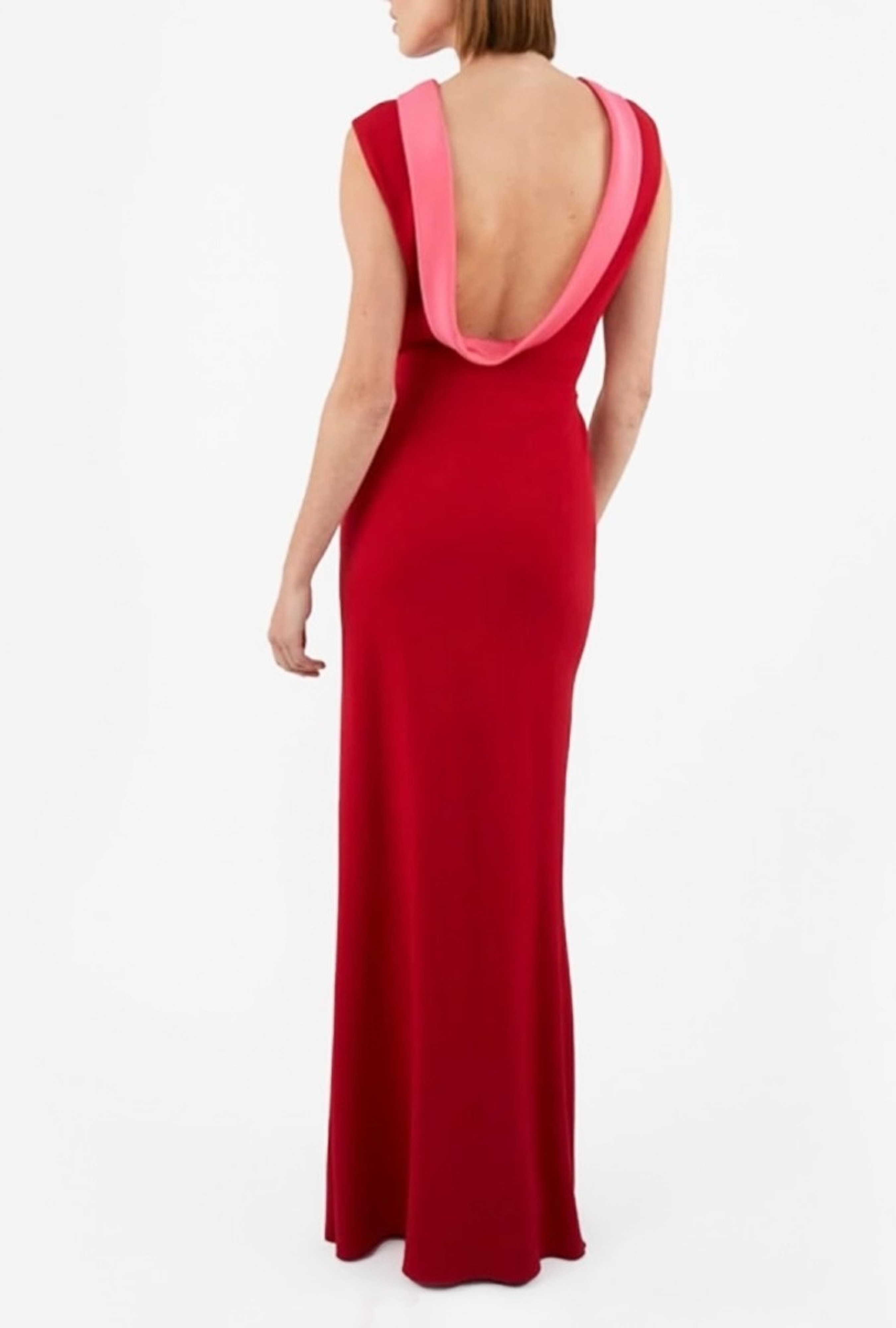 Robe Paule Ka Red Backless