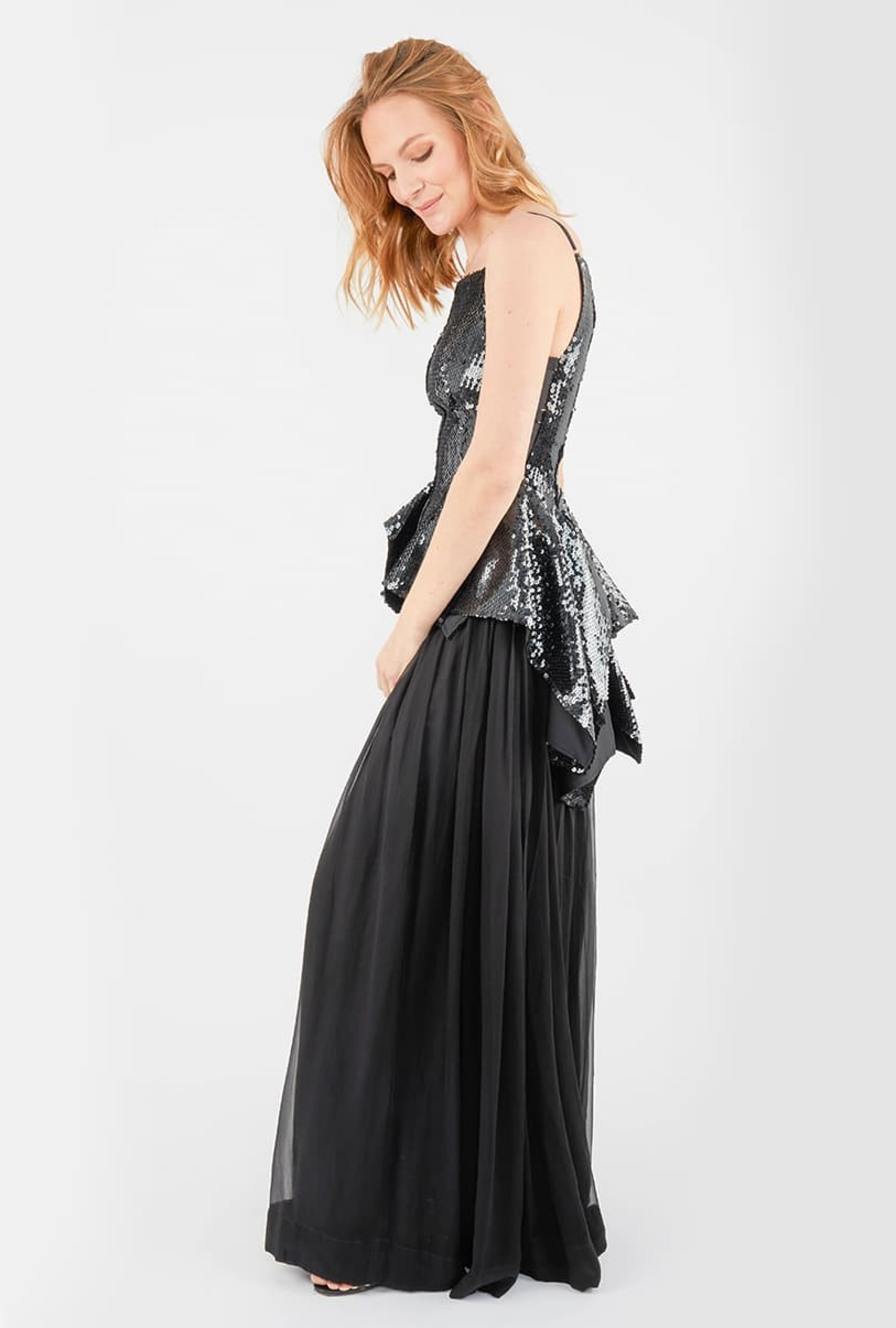 Robe Lanvin Basque à Sequins