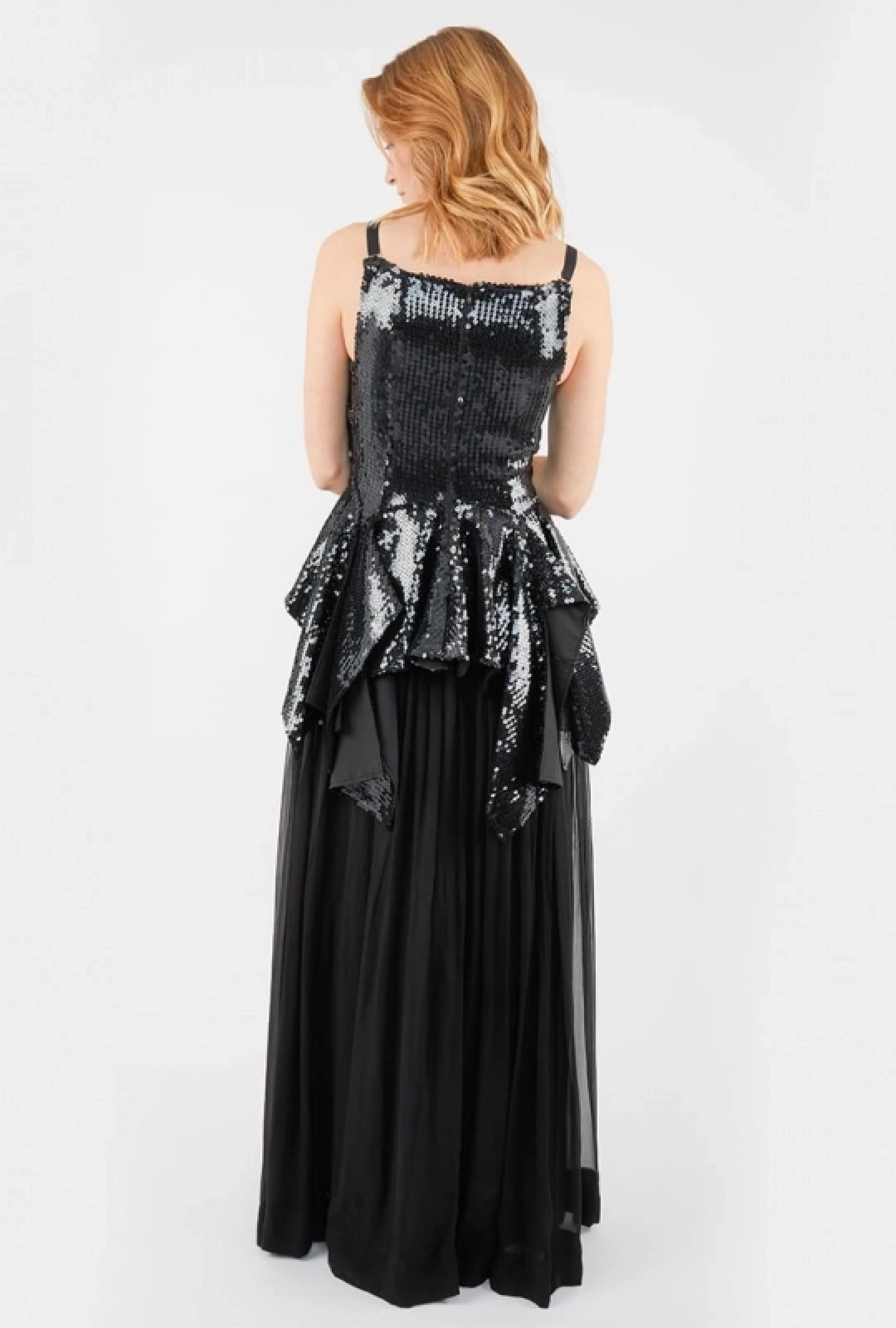 Robe Lanvin Basque à Sequins