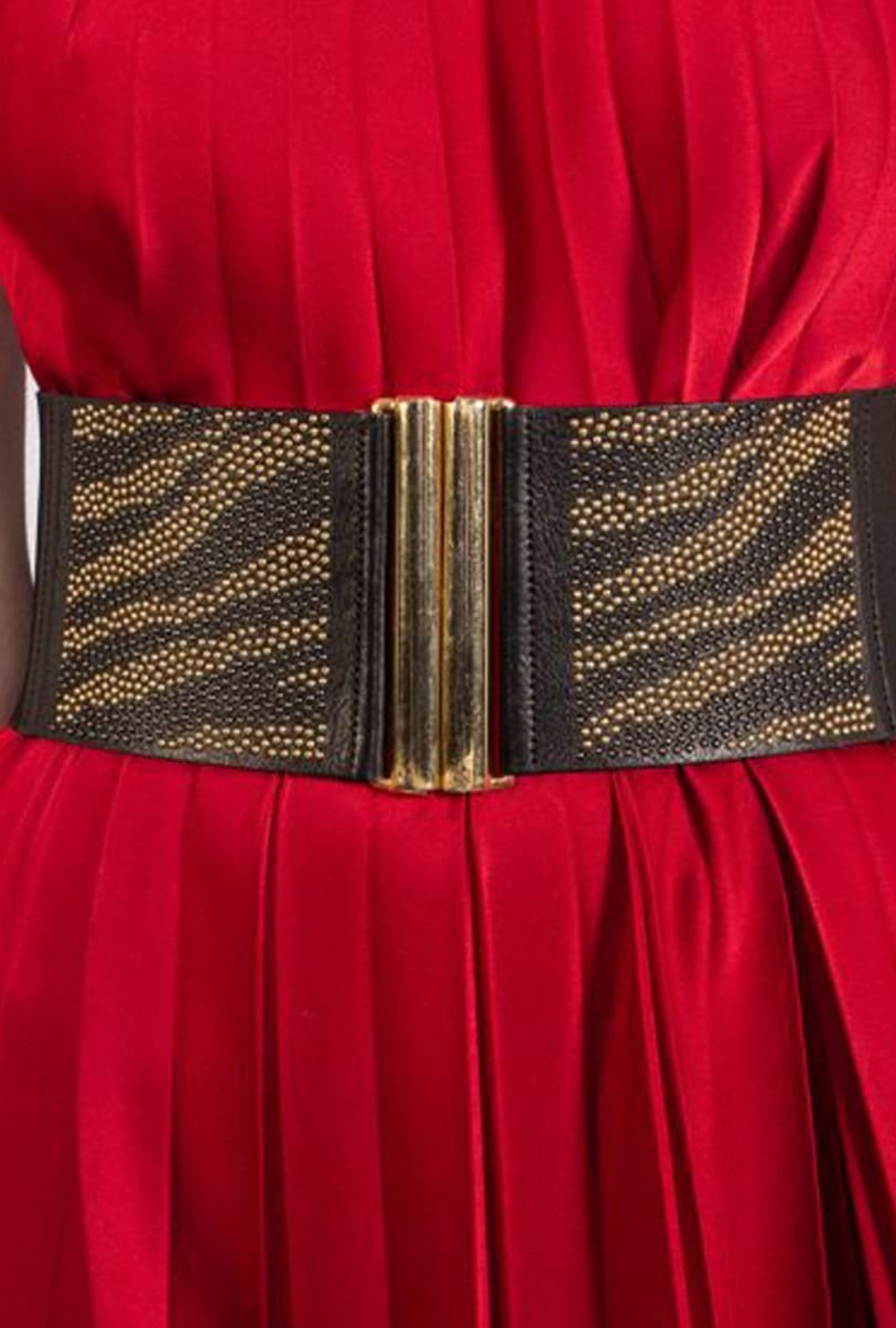 Ceinture Balmain large doré