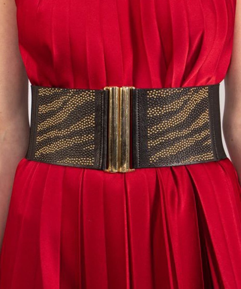 Ceinture Balmain large doré