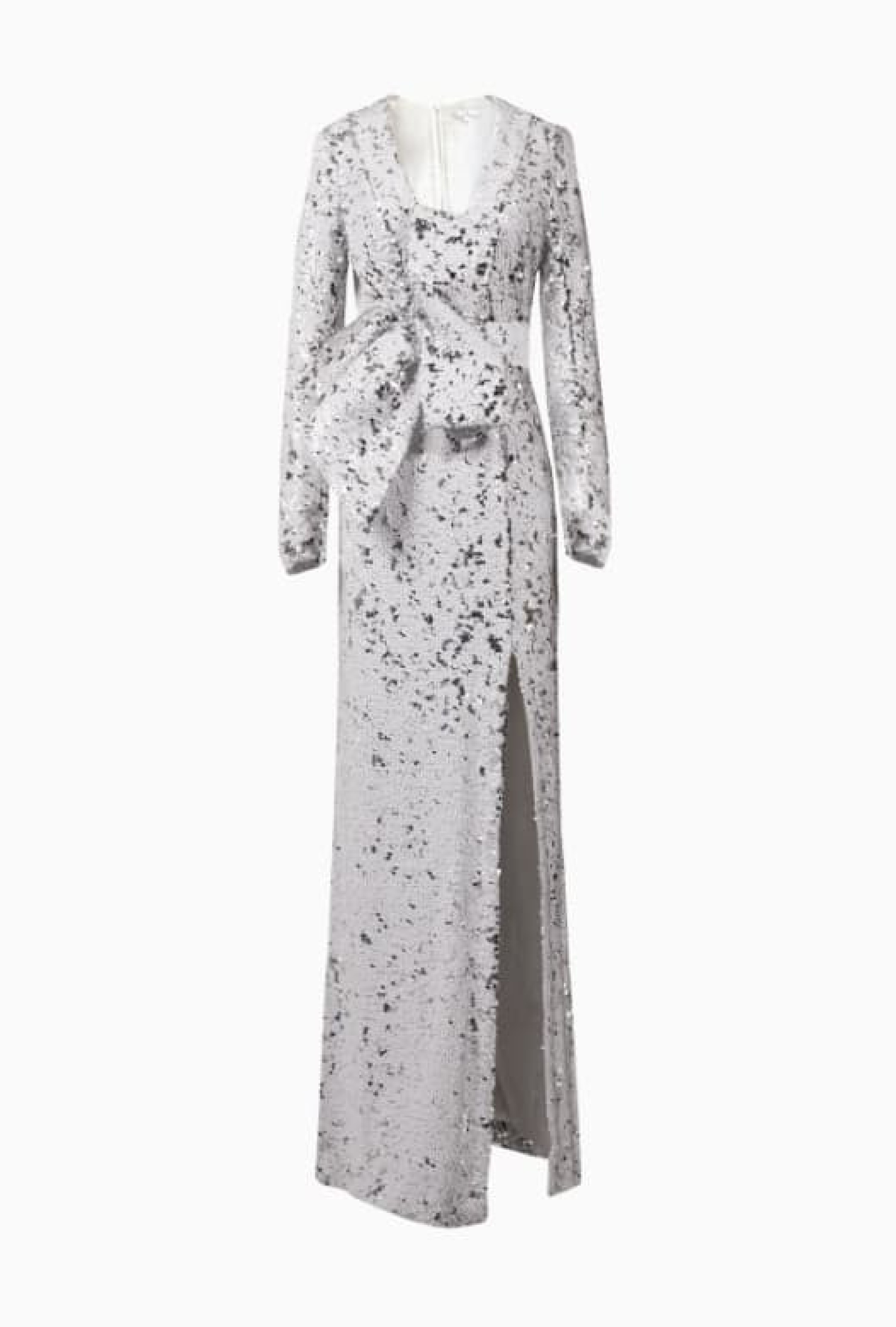 Robe Paule Ka Sequins Blancs