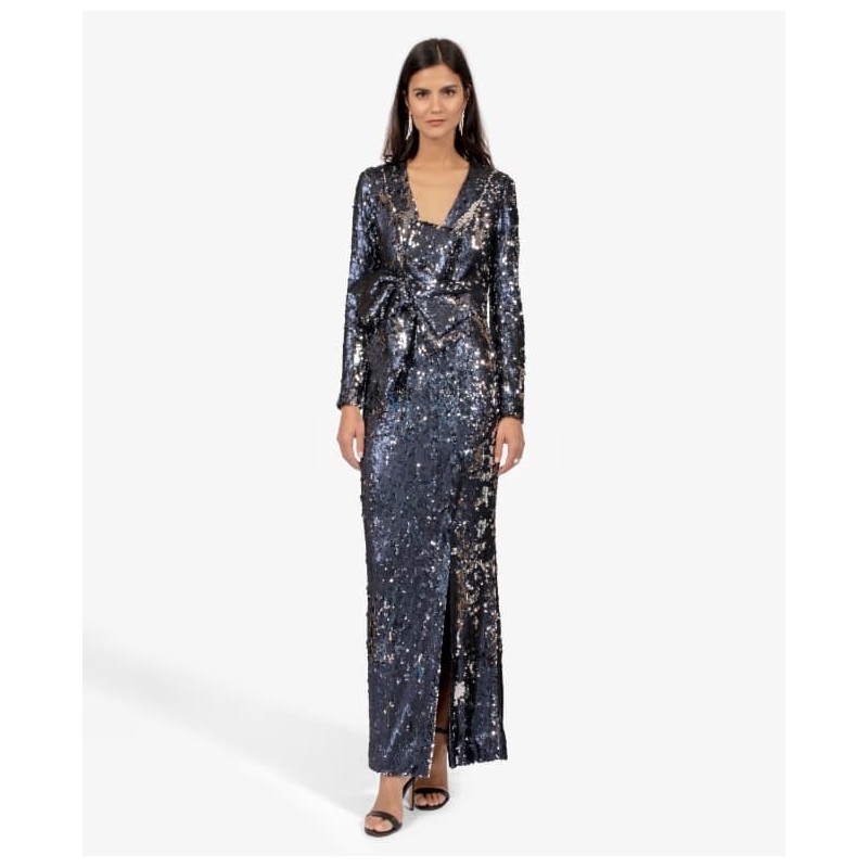 Robe Paule Ka Sequins Marine