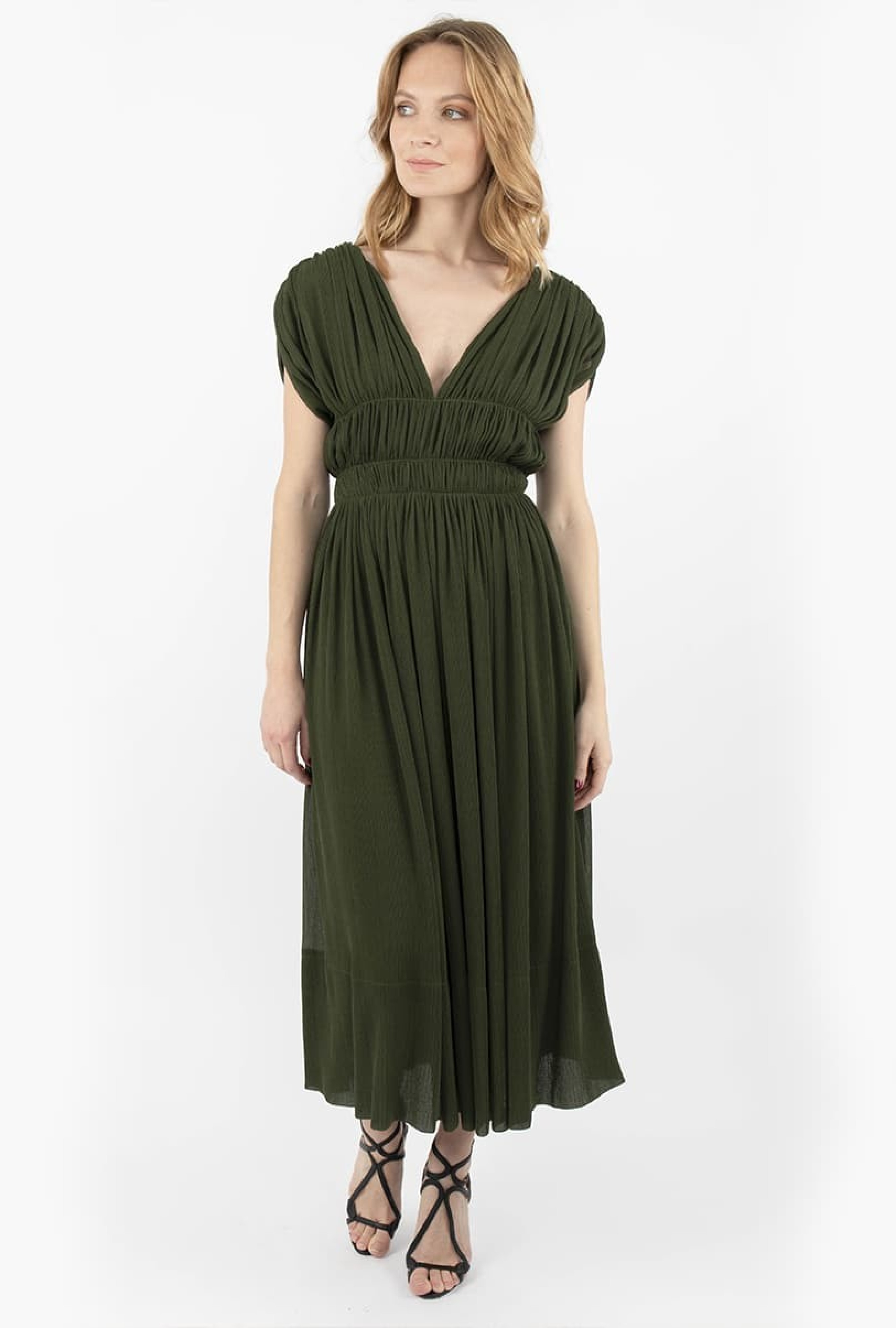 Robe Paule Ka Empire Kaki