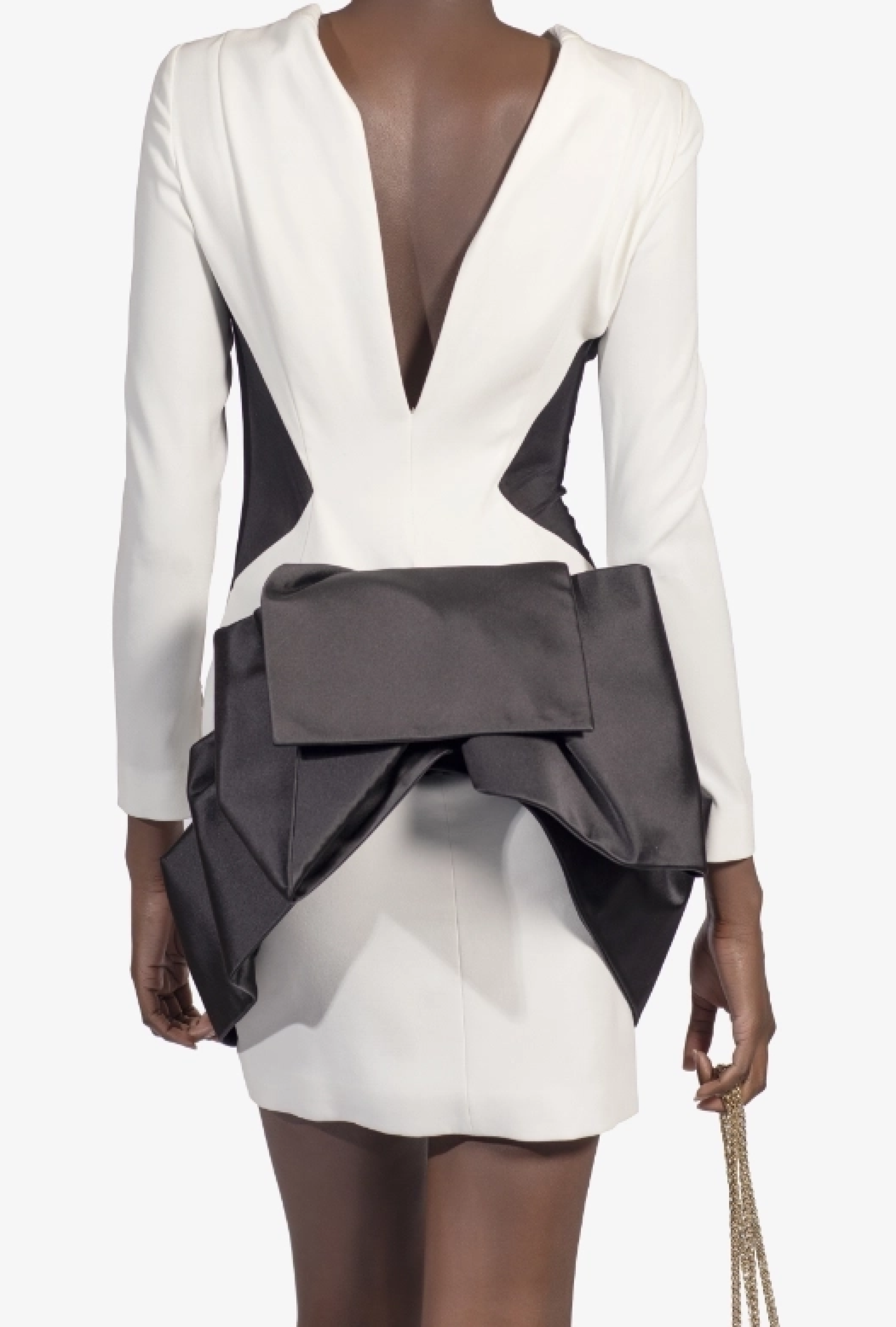 Robe Paule Ka Courte Noeud Noir