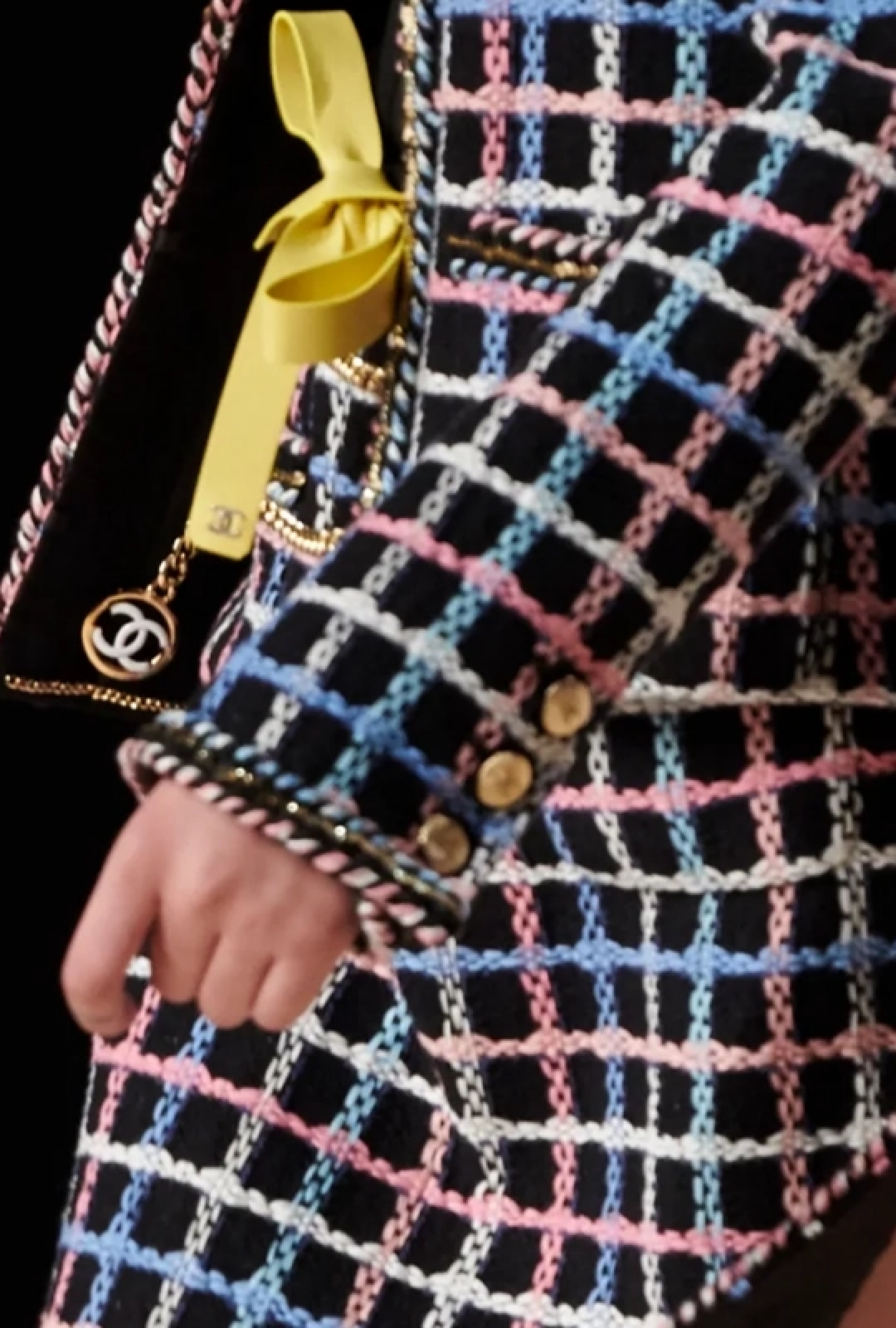 Veste Chanel Tweed multicolore