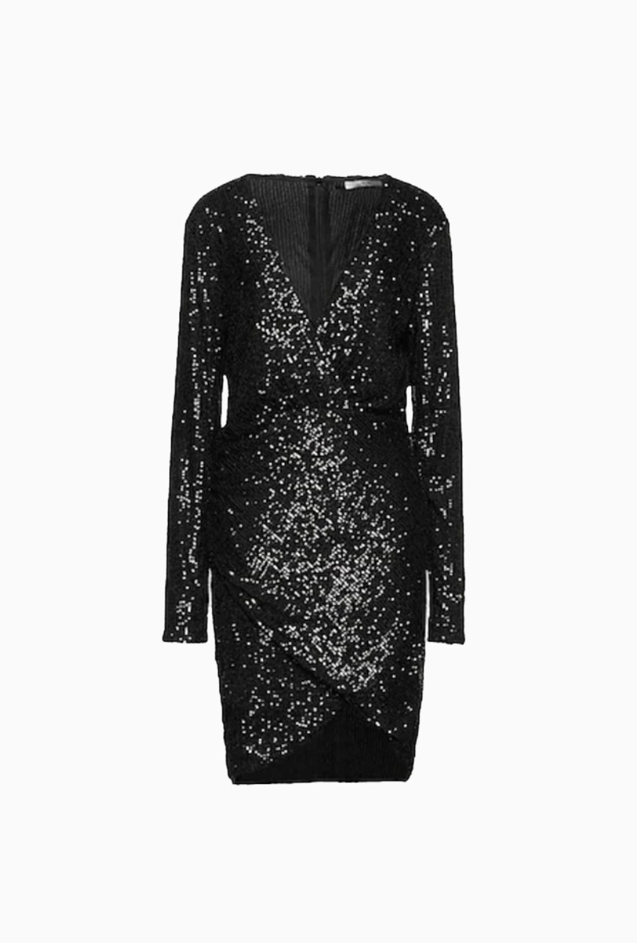 Robe Paperlace London Black Sequin
