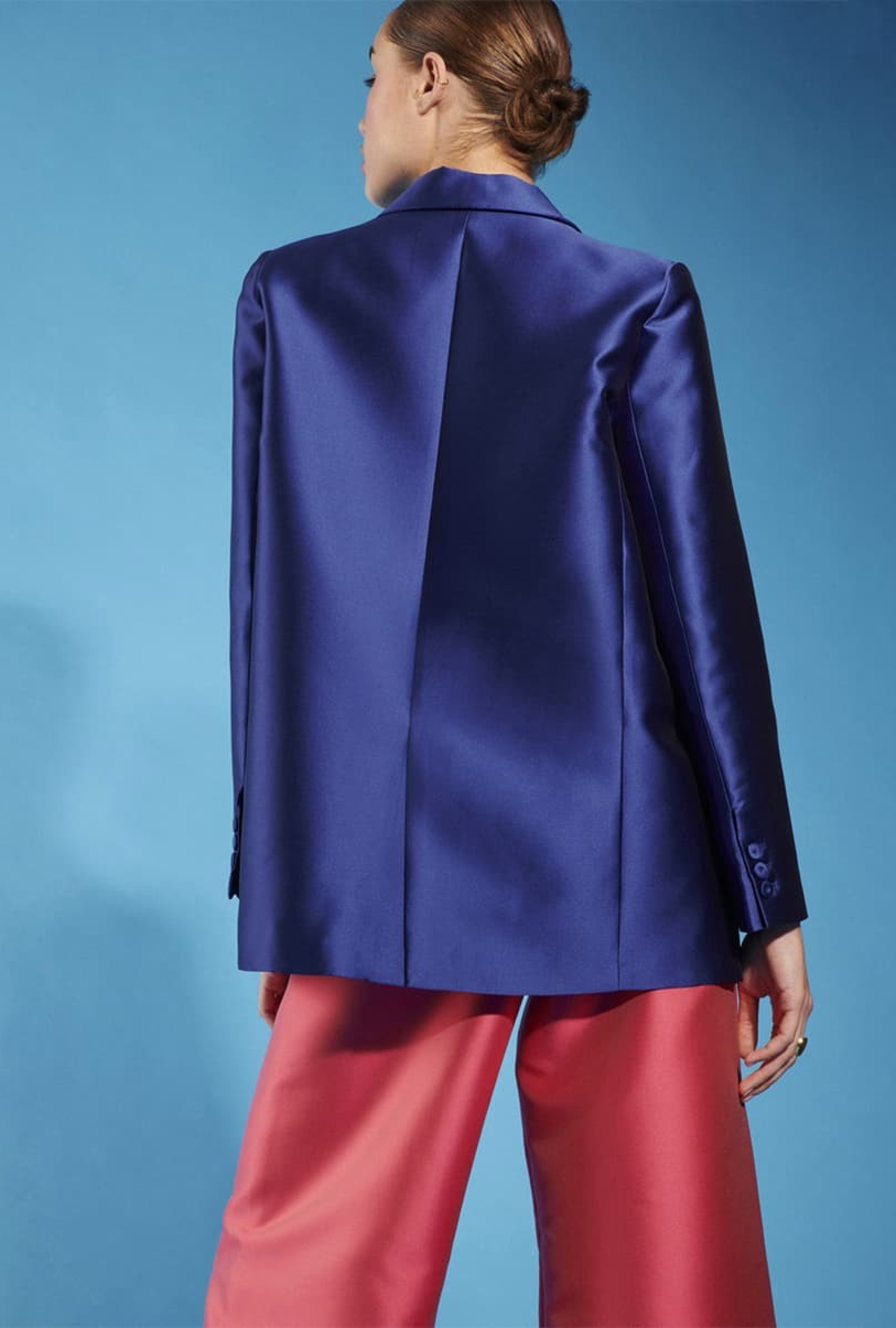 Veste Tara Jarmon Vibrer Bleue