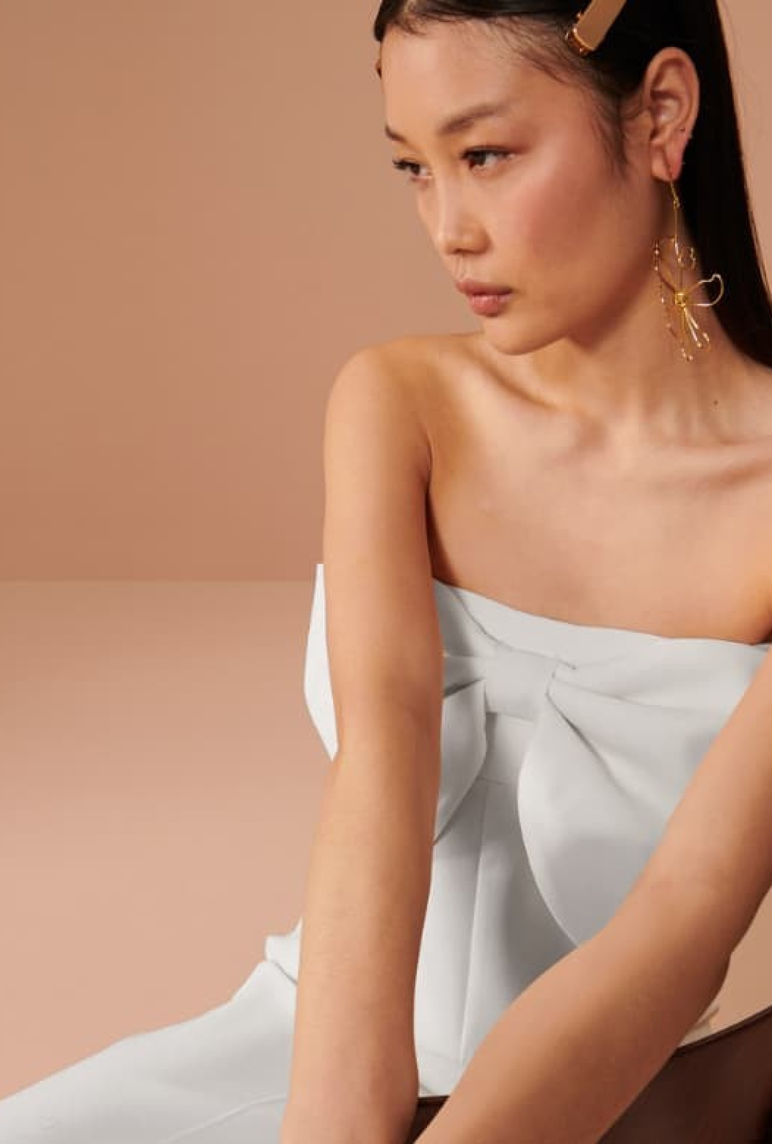 Combinaison Tara Jarmon Cœur Blanc