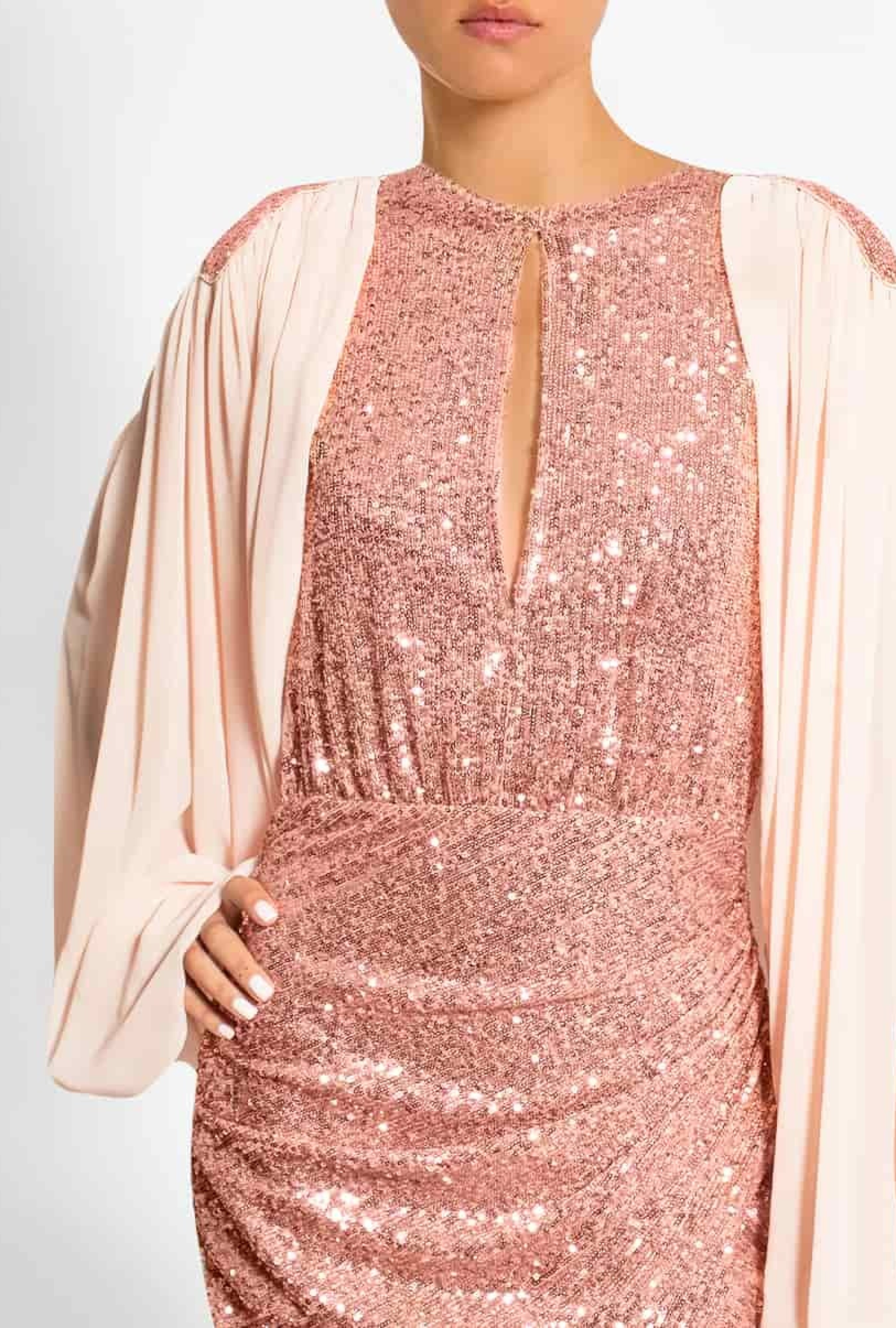 Robe Giambattista Valli Sequin Brodée