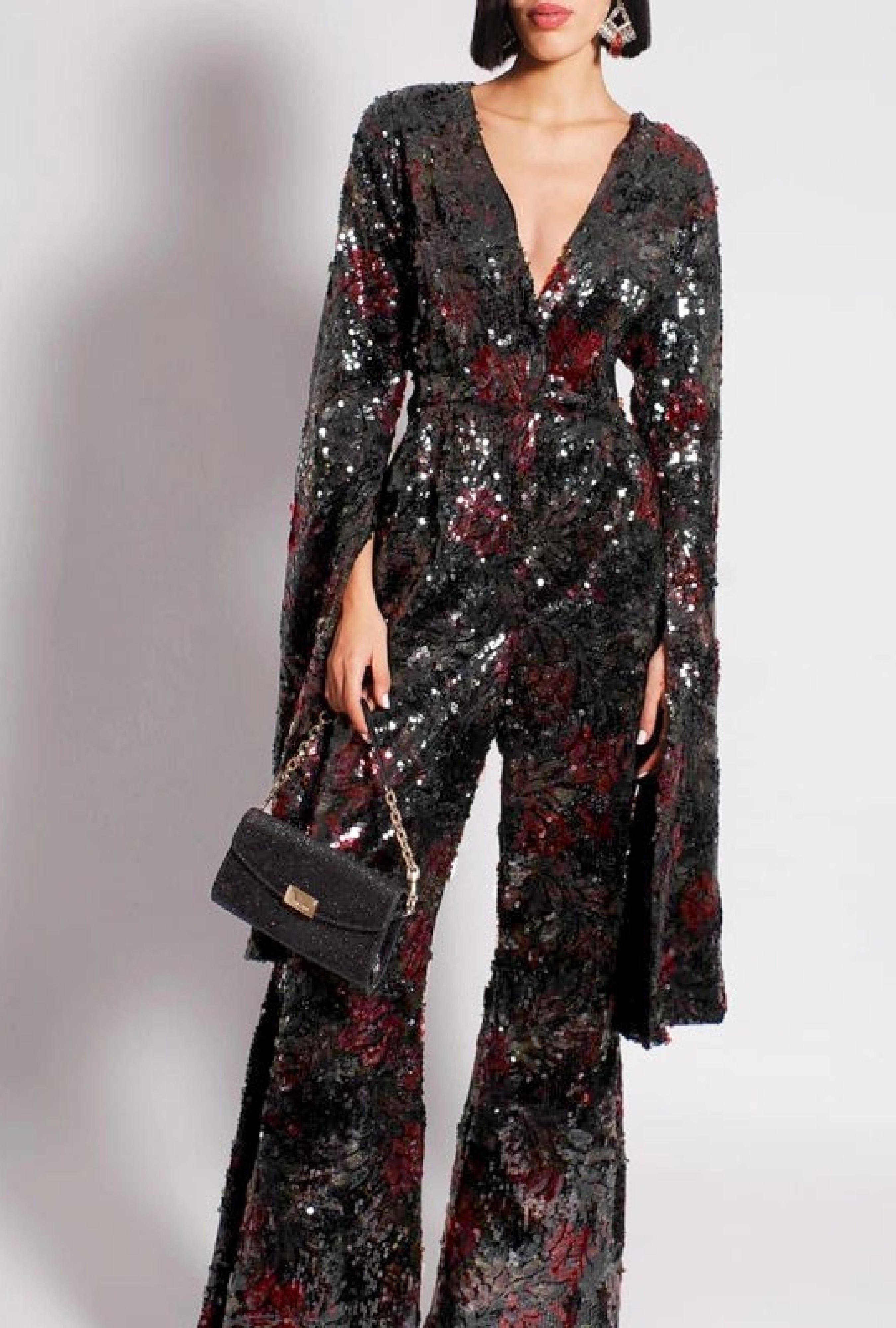 Combinaison Pietu Couture Soirée Sequins