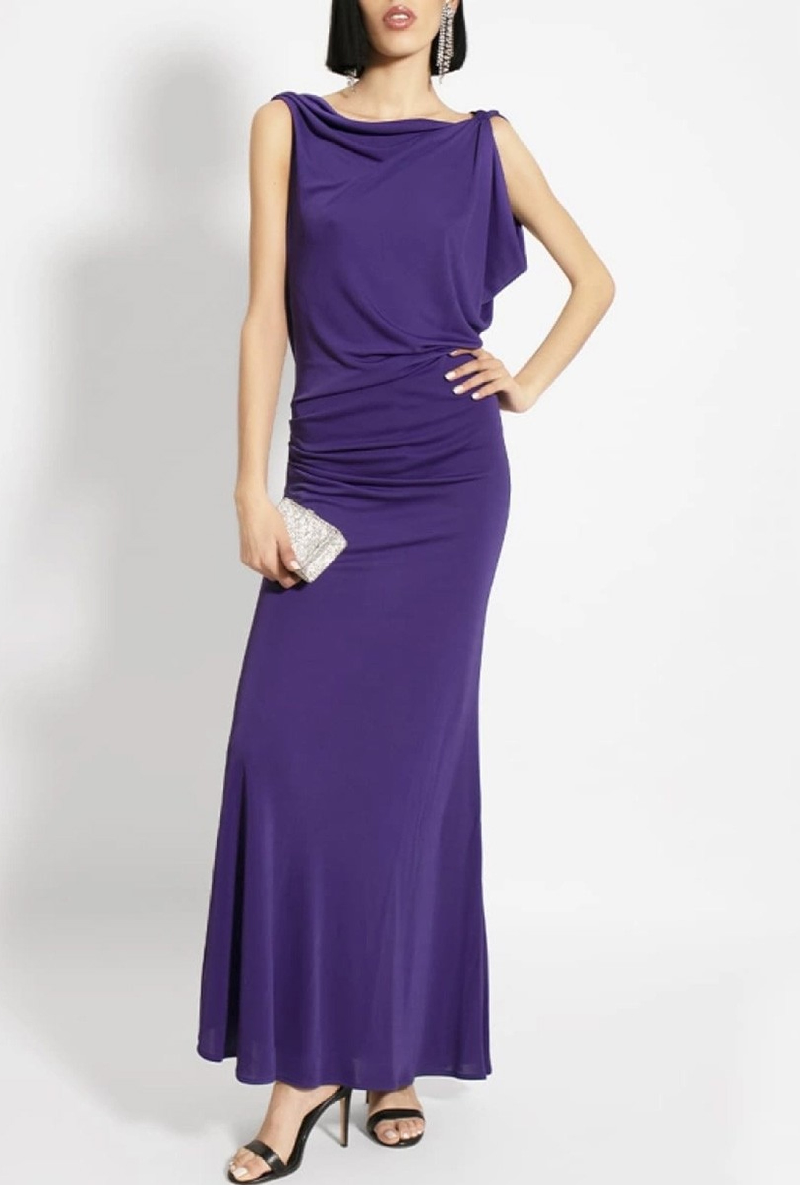 Robe Max Mara Purple Backless