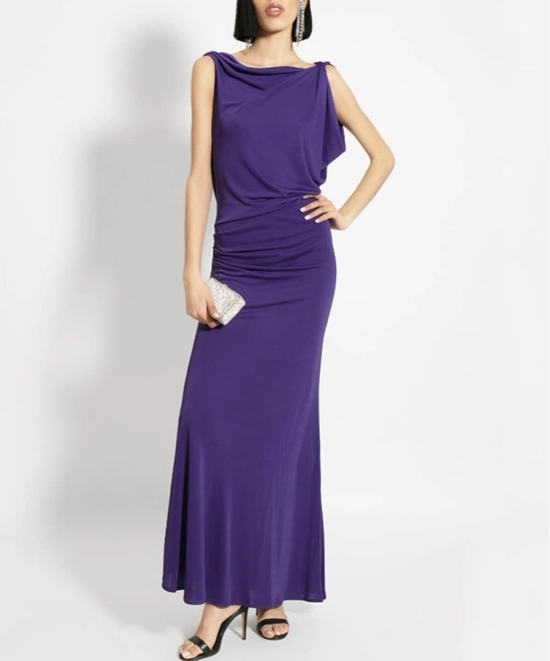 Robe Max Mara Purple Backless