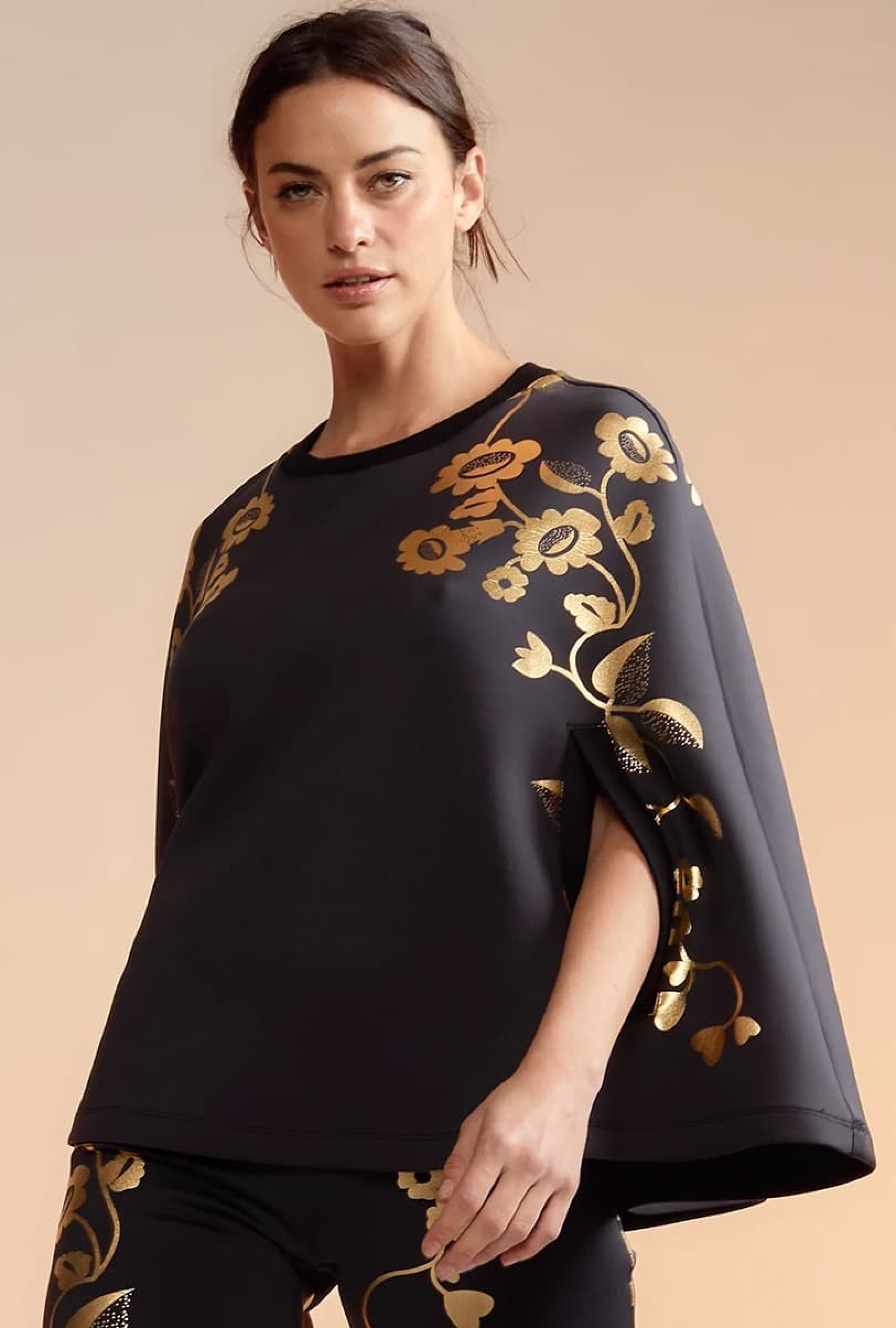 Veste Cynthia Rowley Bonded Capelet