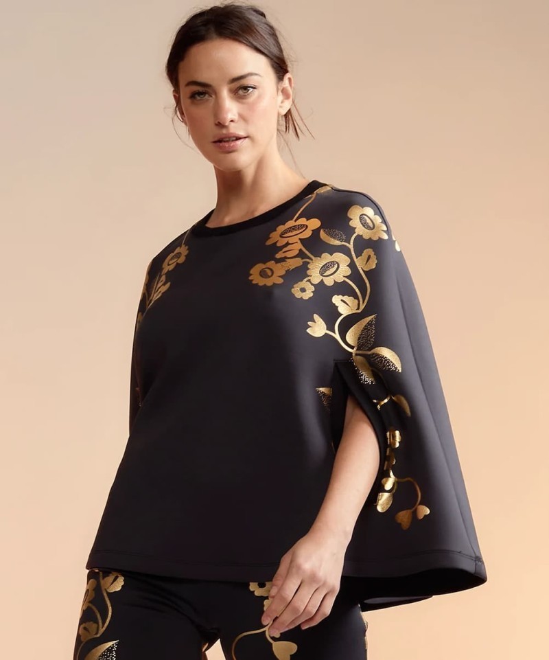 Veste Cynthia Rowley Bonded Capelet