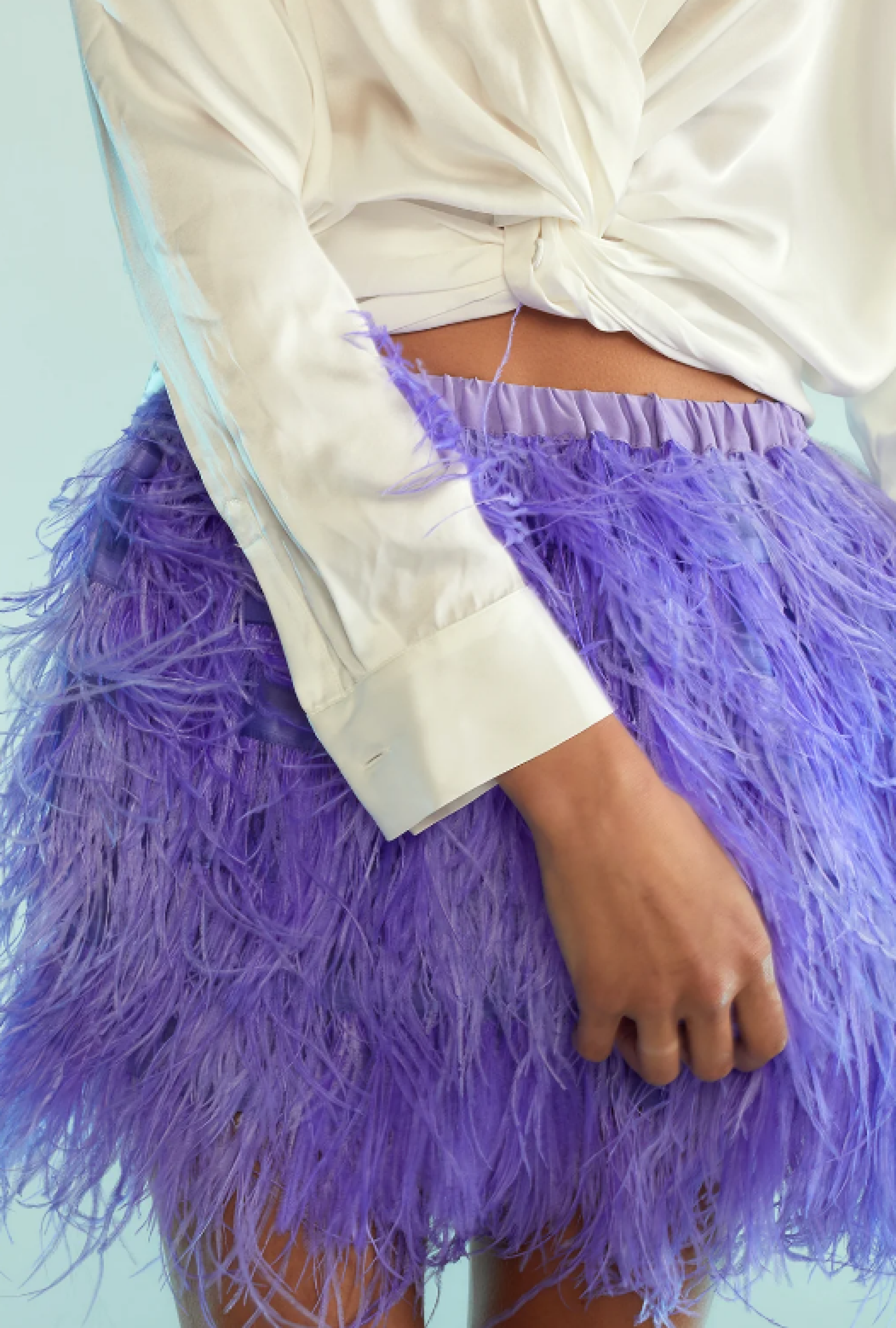 Jupe Cynthia Rowley Plumes