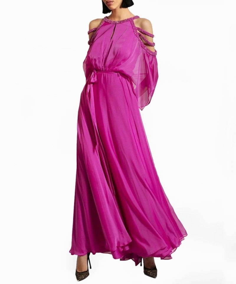 Robe My Couture Corner Silk Mousseline-Exclusivité web