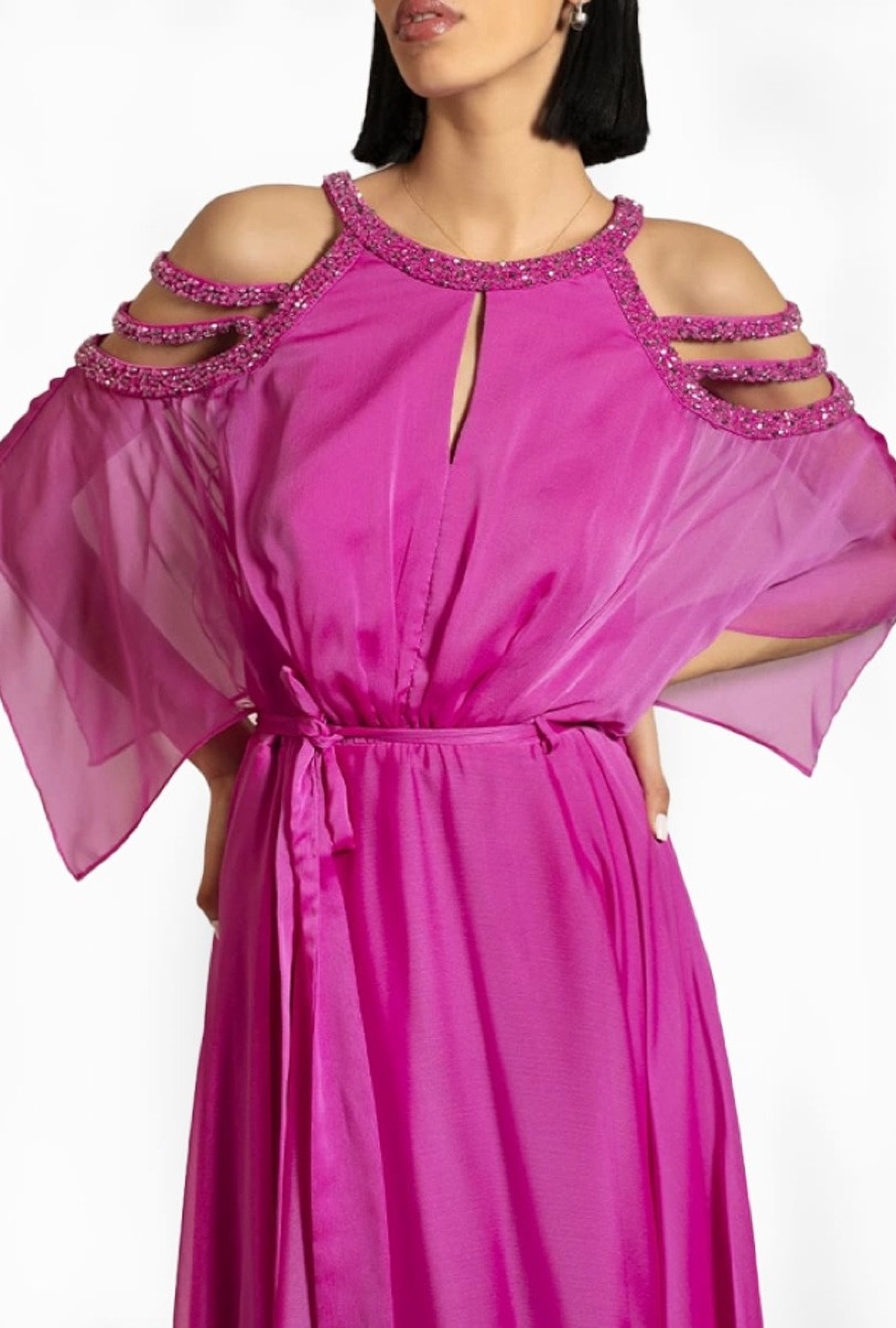 Robe My Couture Corner Silk Mousseline-Exclusivité web