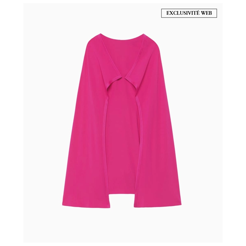 Robe Paule Ka Pink Cape